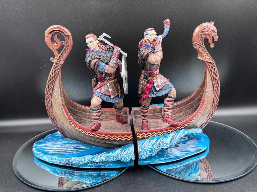 Officially Licensed Assassin's Creed® Valhalla Bookends 31cm