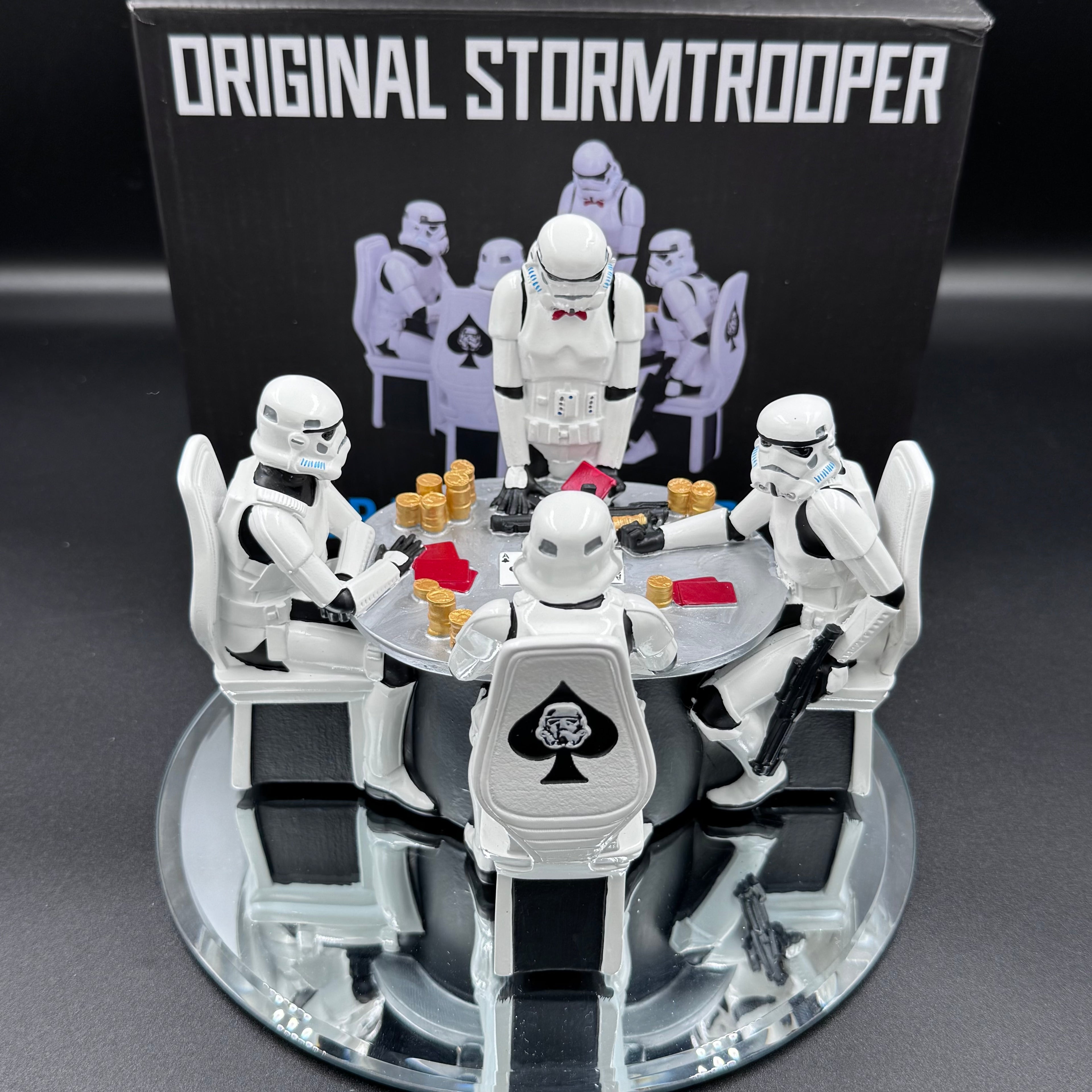 The Original Stormtrooper Poker Face Gambling Figurine