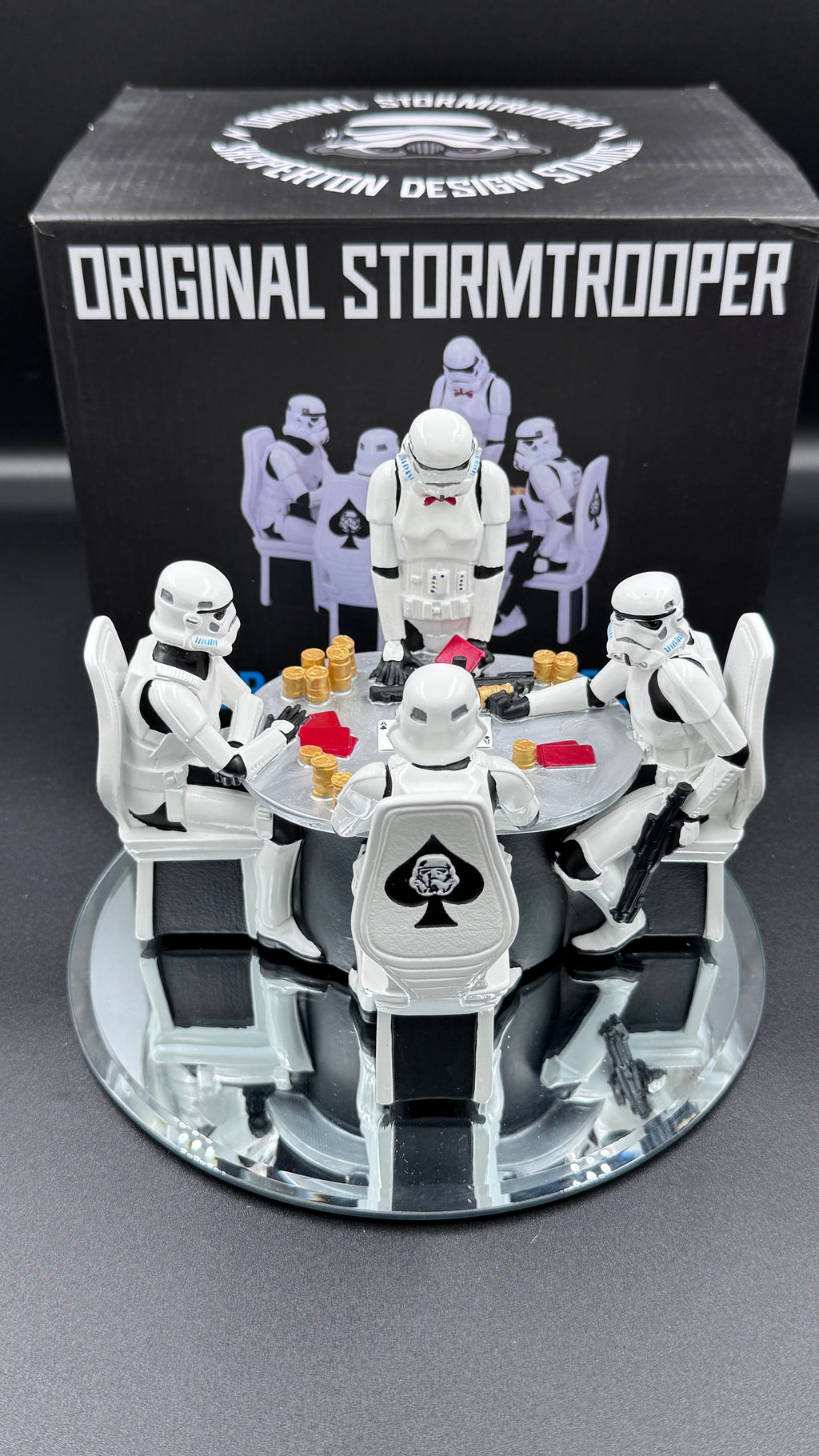 The Original Stormtrooper Poker Face Gambling Figurine