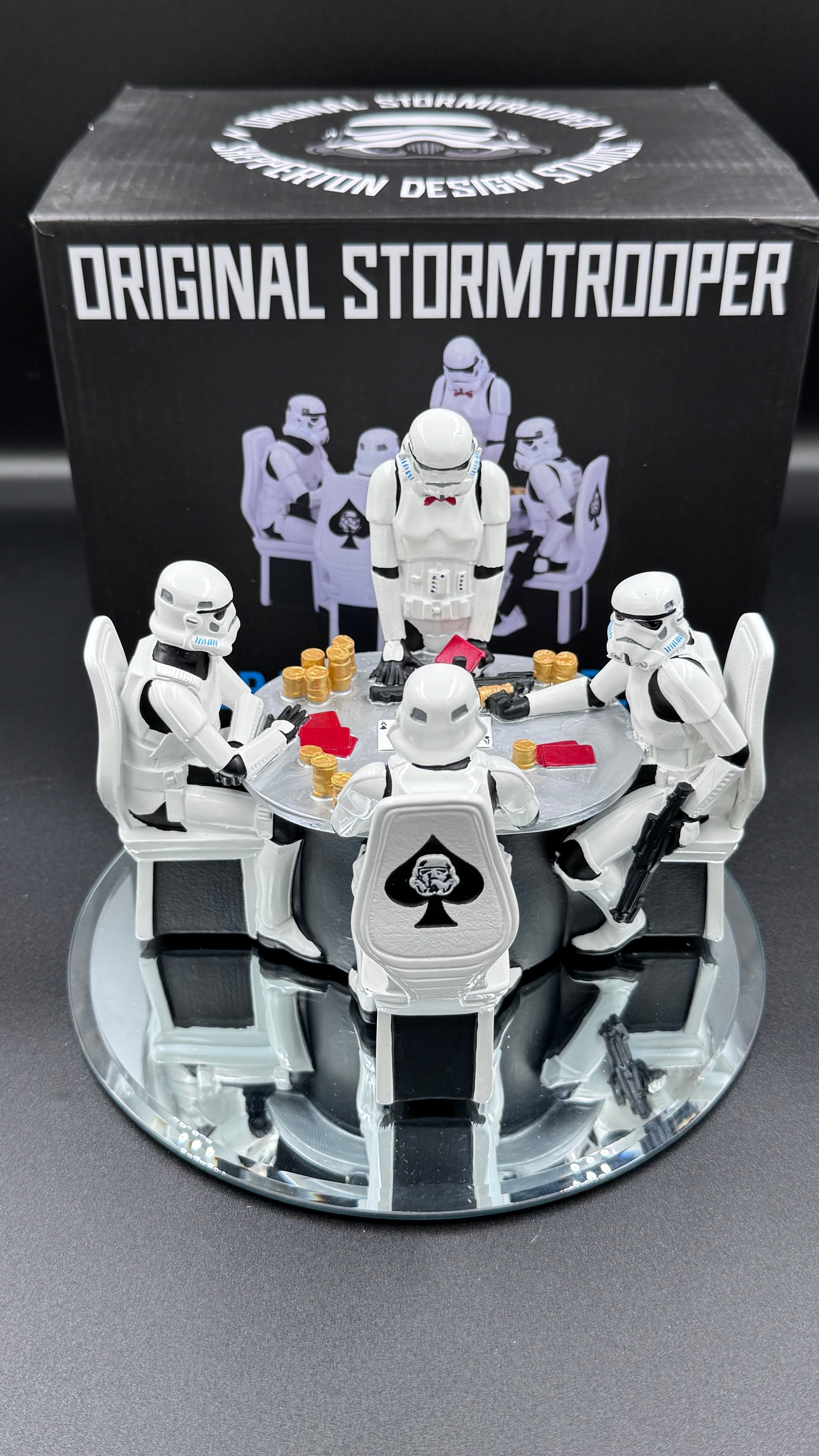 The Original Stormtrooper Poker Face Gambling Figurine