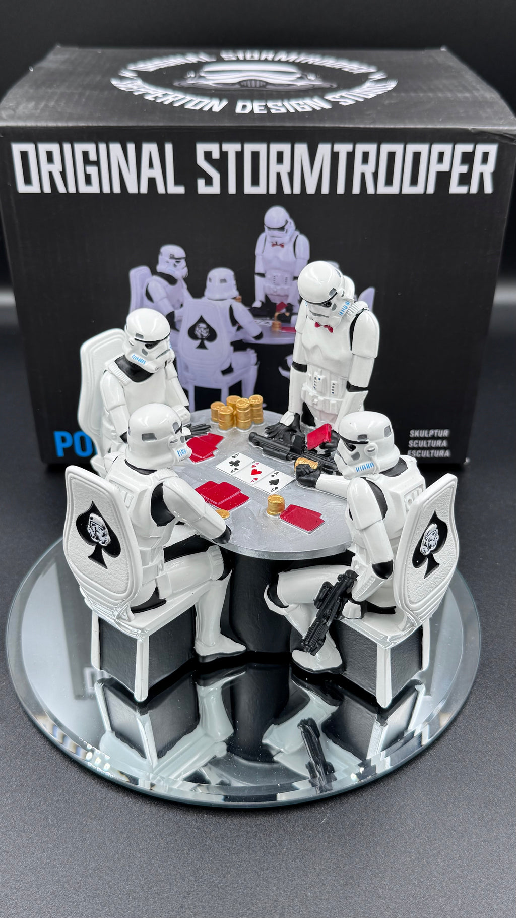 The Original Stormtrooper Poker Face Gambling Figurine