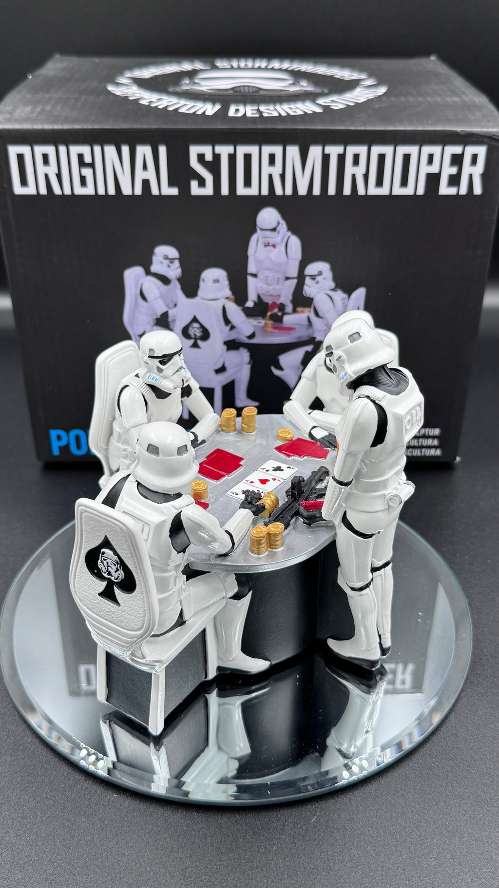 The Original Stormtrooper Poker Face Gambling Figurine
