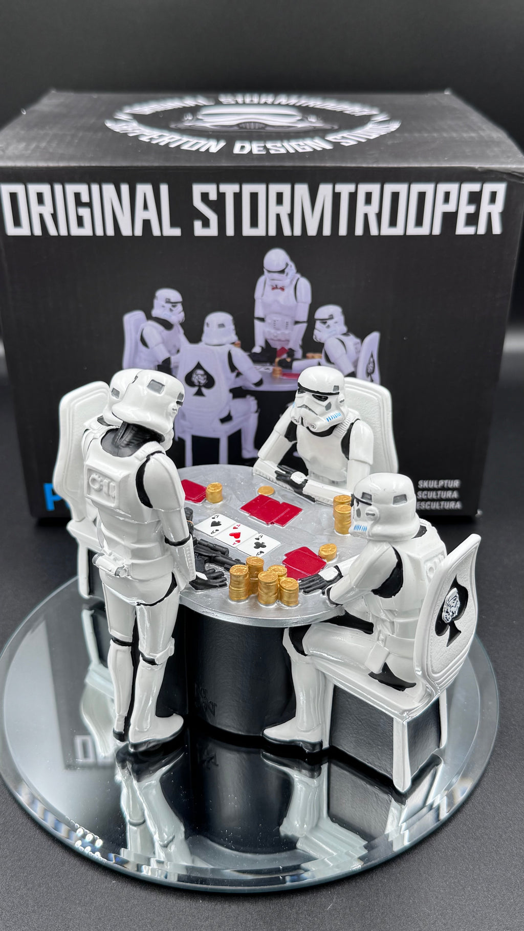 The Original Stormtrooper Poker Face Gambling Figurine