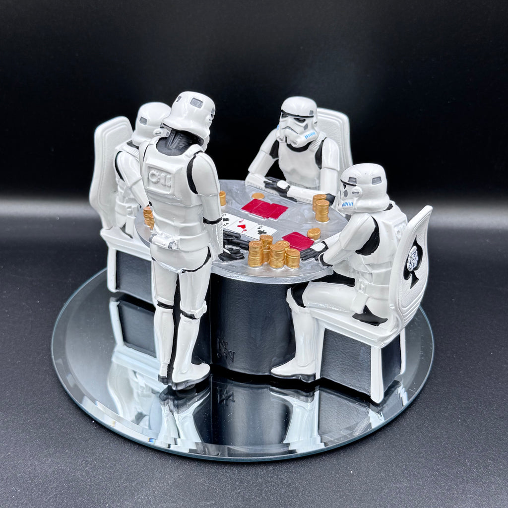 The Original Stormtrooper Poker Face Gambling Figurine