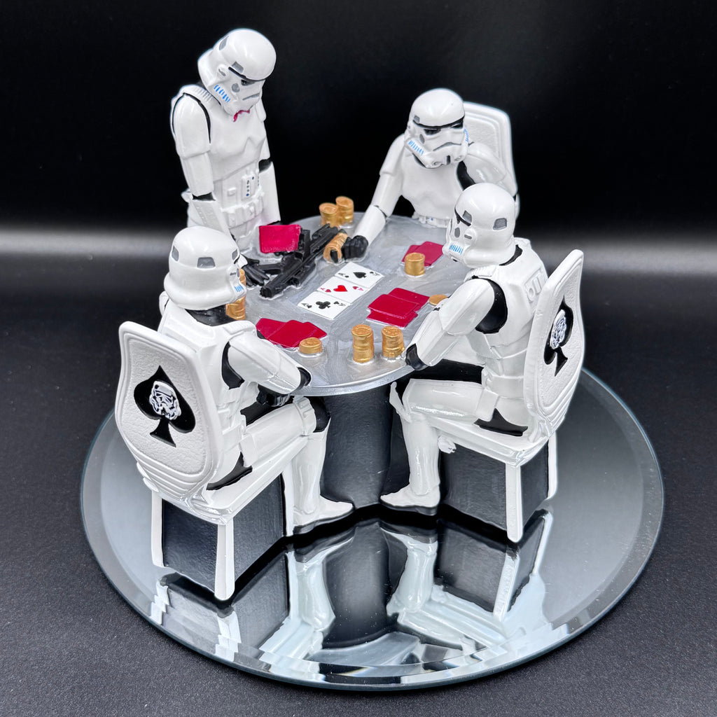 The Original Stormtrooper Poker Face Gambling Figurine
