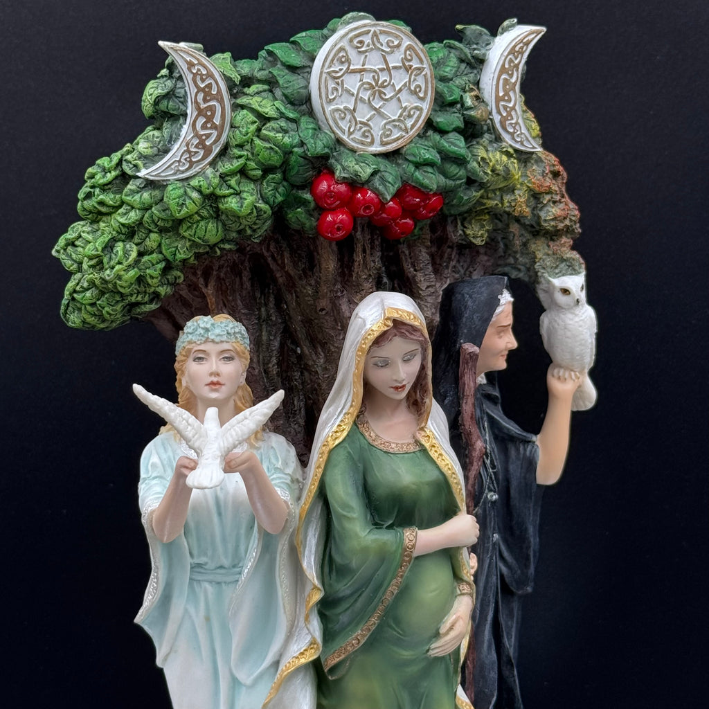 Maiden, Mother, Crone (Painted) 26cm