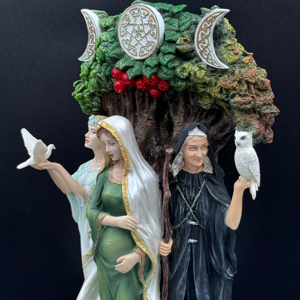Maiden, Mother, Crone (Painted) 26cm