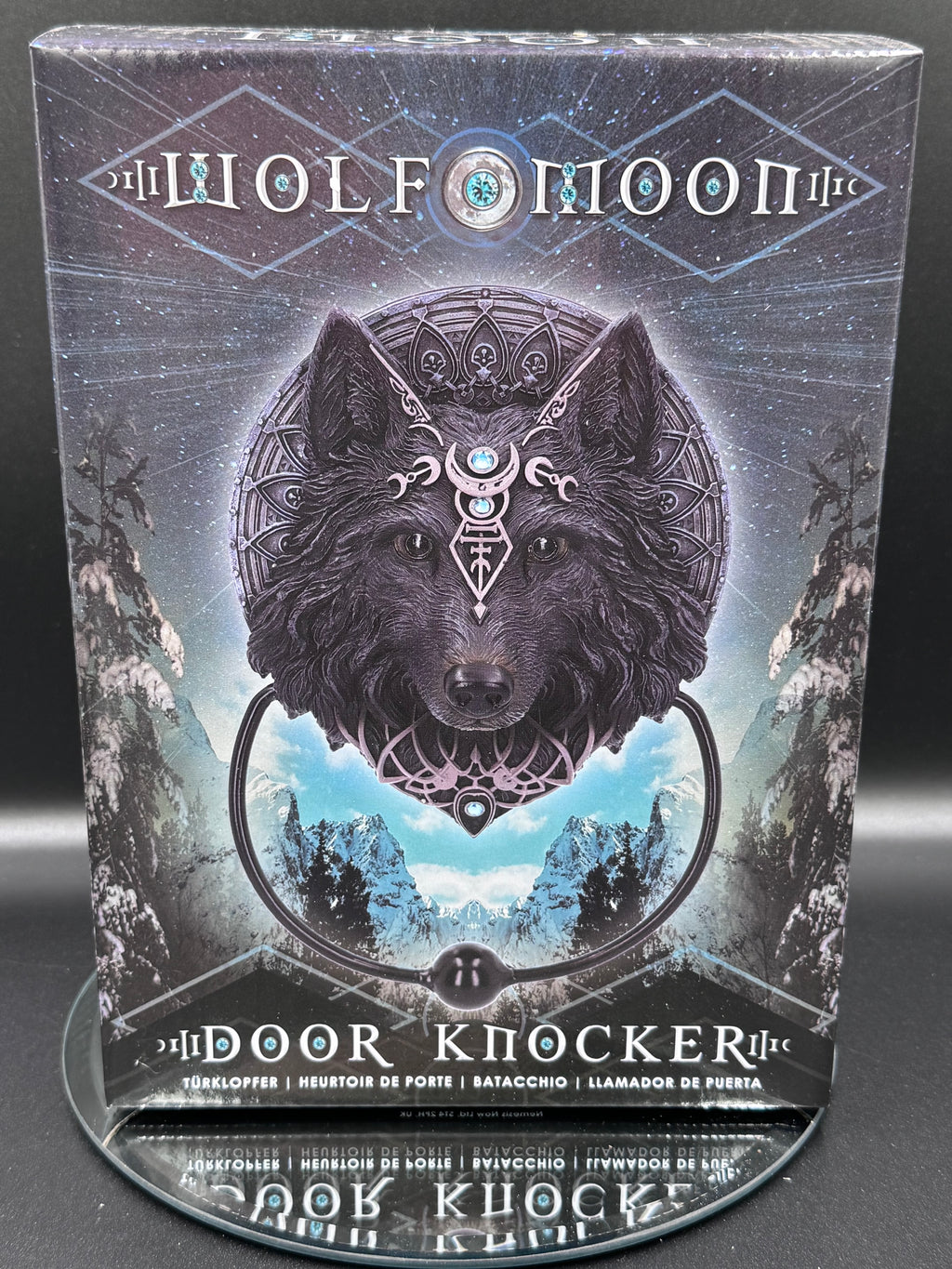 Wolf Moon Door Knocker 20.5cm