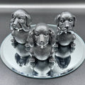 Three Wise Labradors 8.5cm
