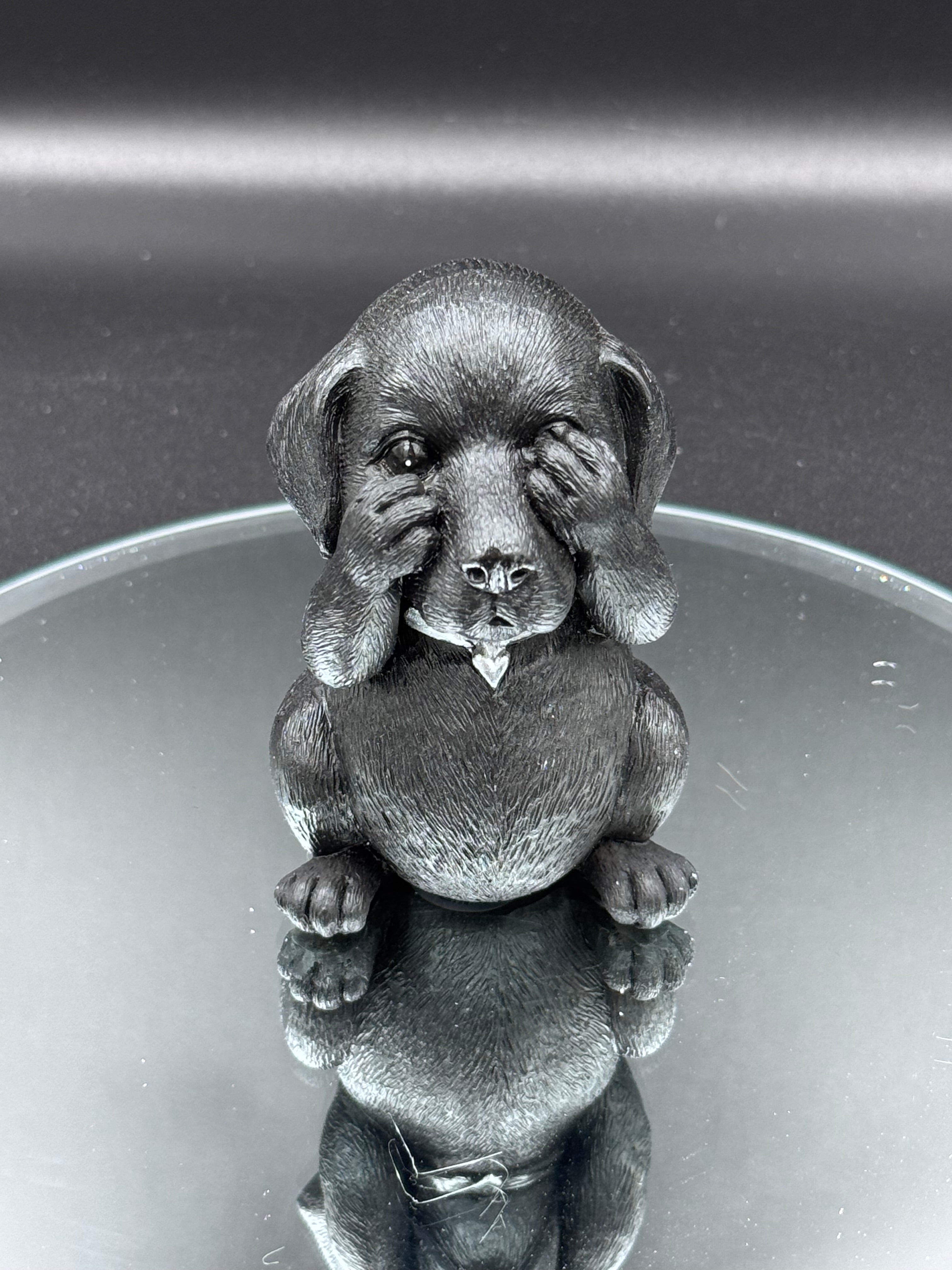 Three Wise Labradors 8.5cm