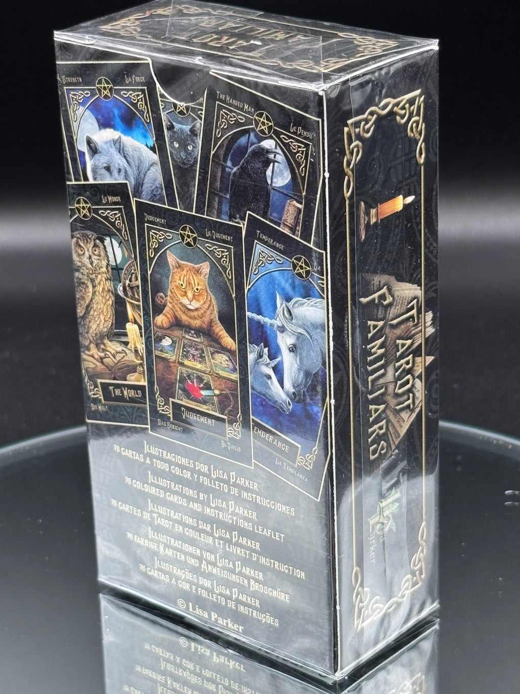 Familiar Gothic Fantasy Tarot Cards by Lisa Parker