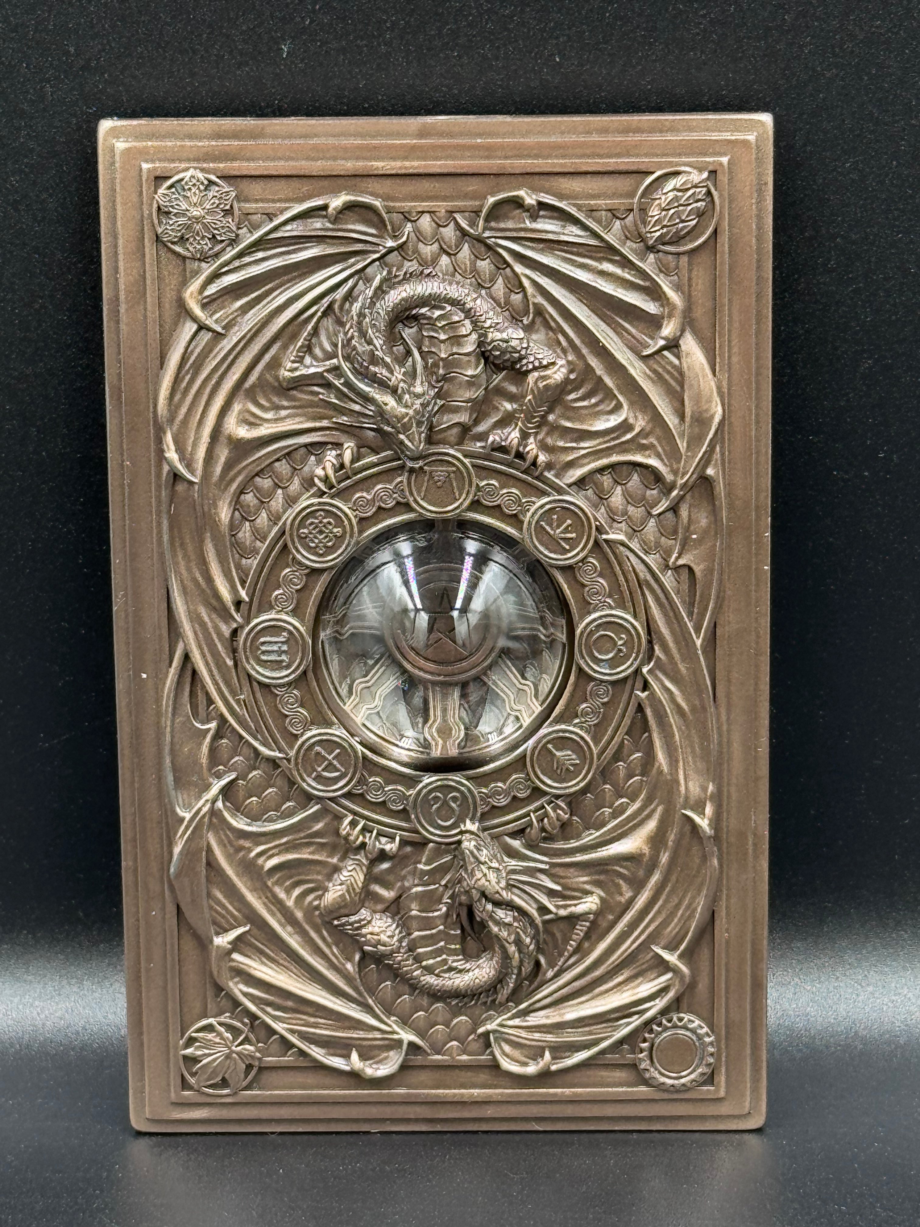 Anne Stokes Dragons of the Sabbats Tarot Box Bronze