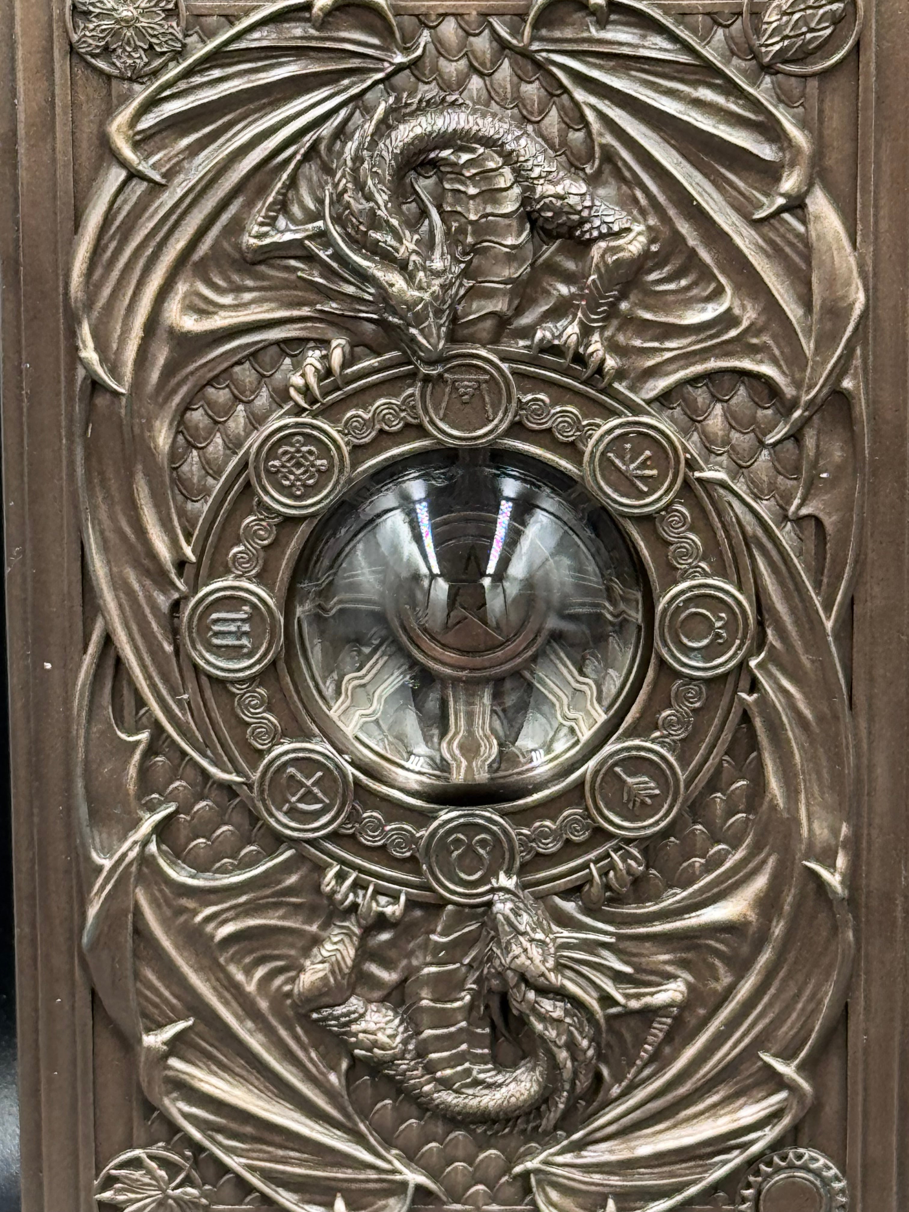 Anne Stokes Dragons of the Sabbats Tarot Box Bronze