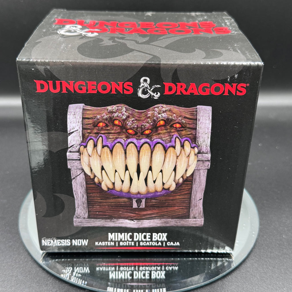 Officially Licensed Dungeons & Dragons Mimic Dice Storage Box