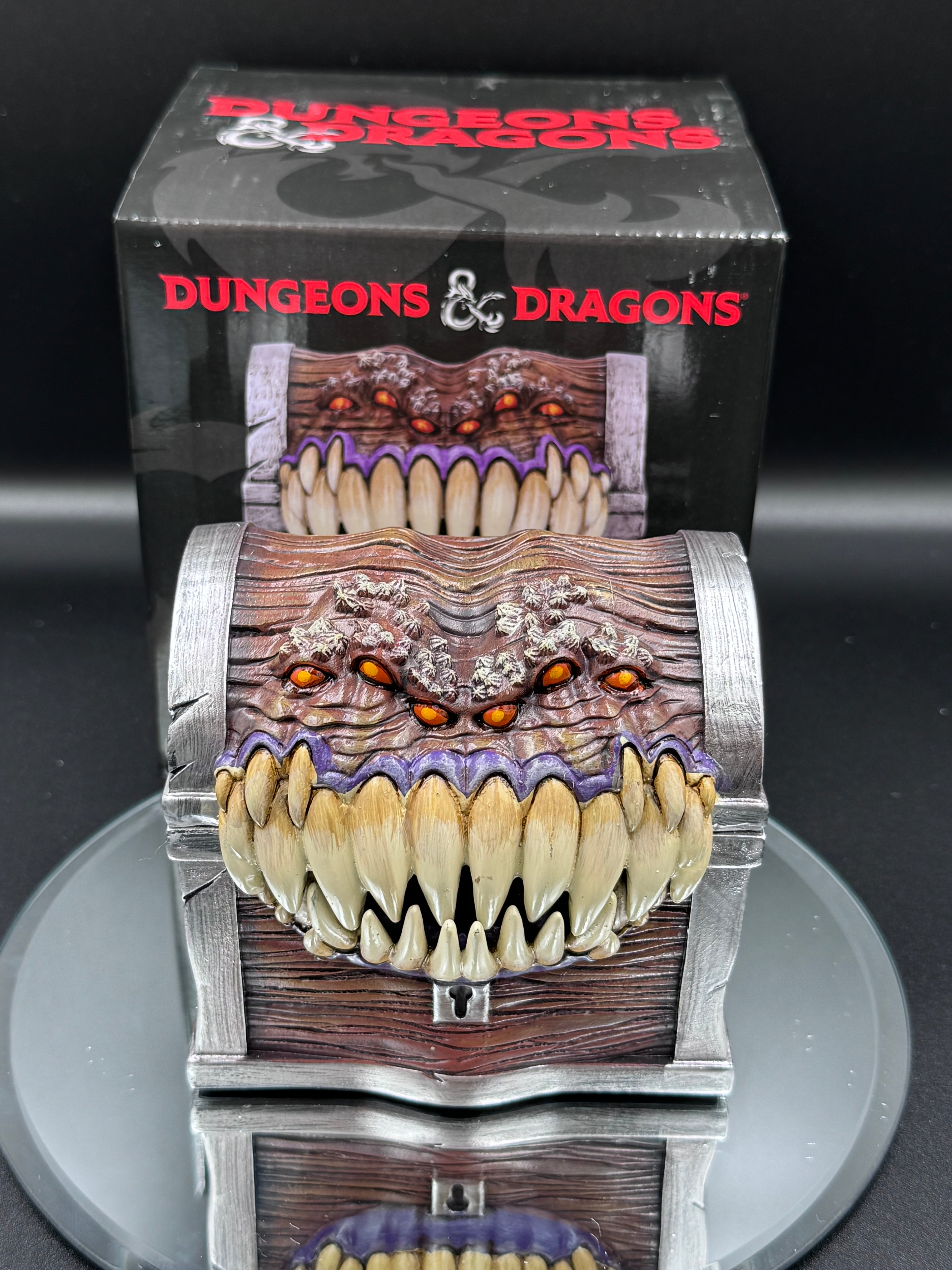Officially Licensed Dungeons & Dragons Mimic Dice Storage Box