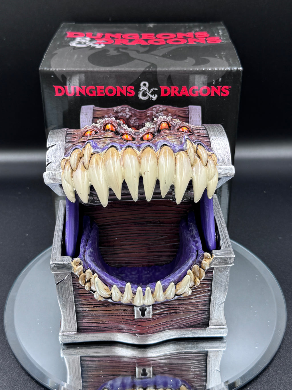 Officially Licensed Dungeons & Dragons Mimic Dice Storage Box