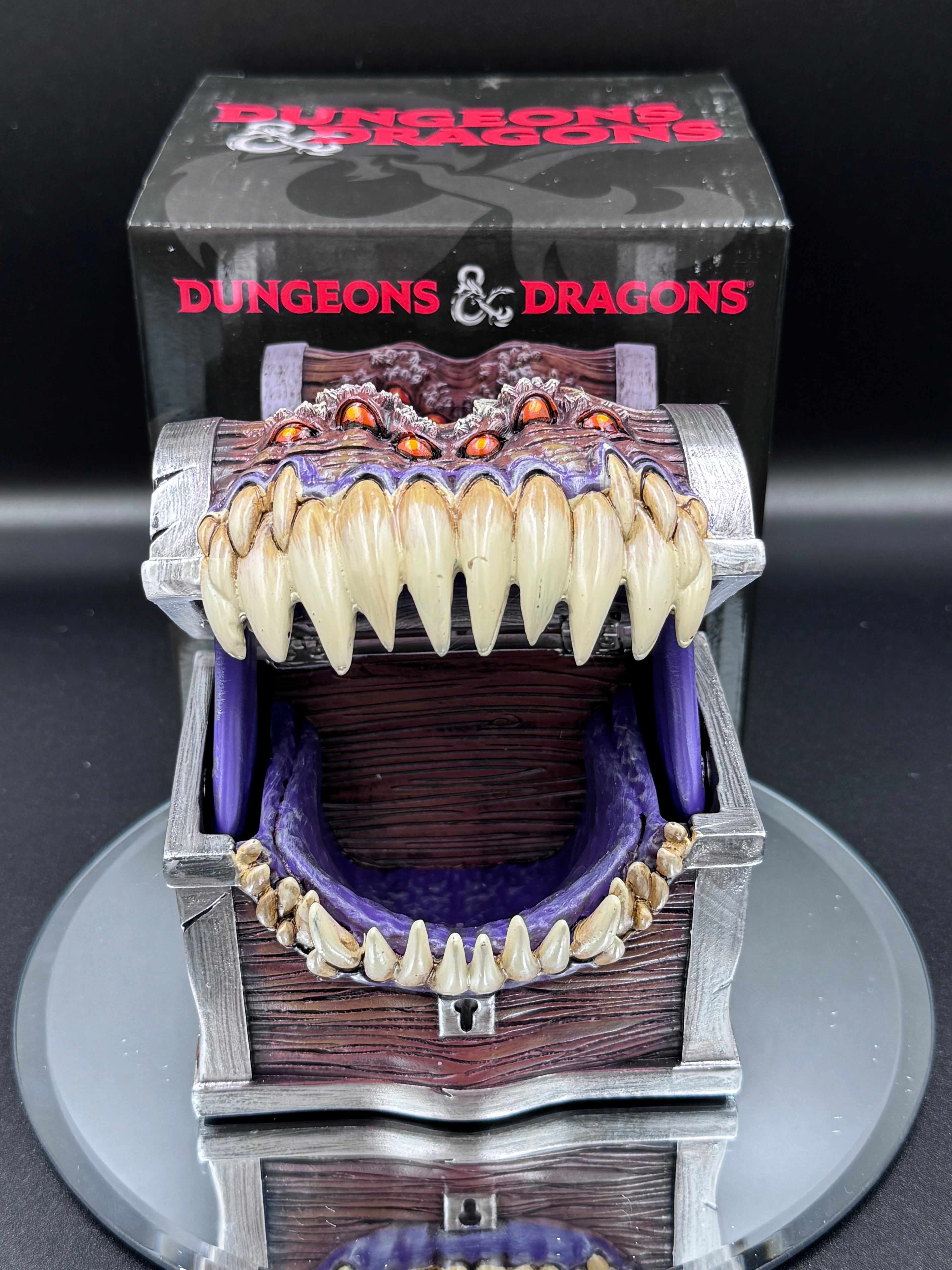 Officially Licensed Dungeons & Dragons Mimic Dice Storage Box