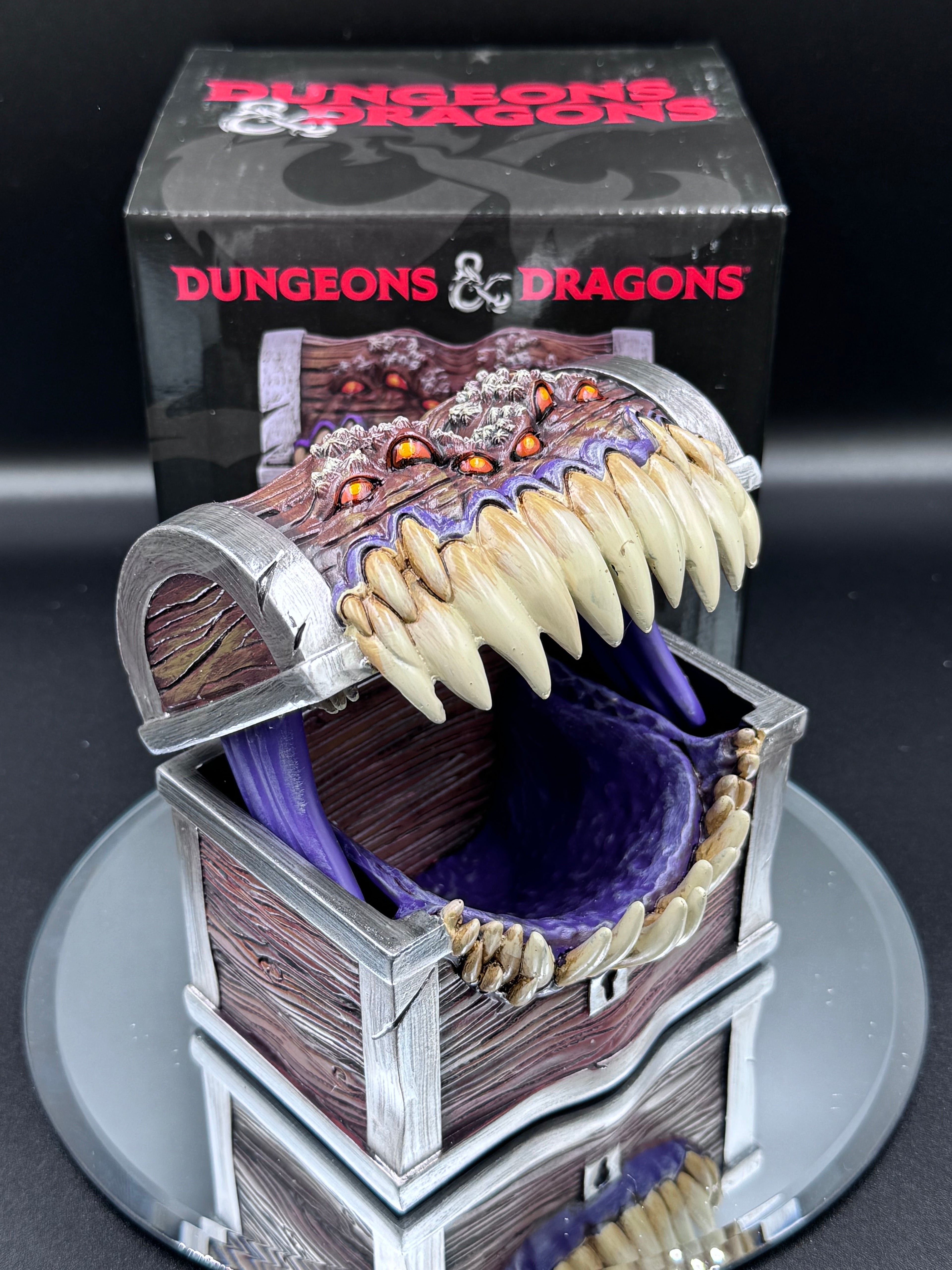 Officially Licensed Dungeons & Dragons Mimic Dice Storage Box