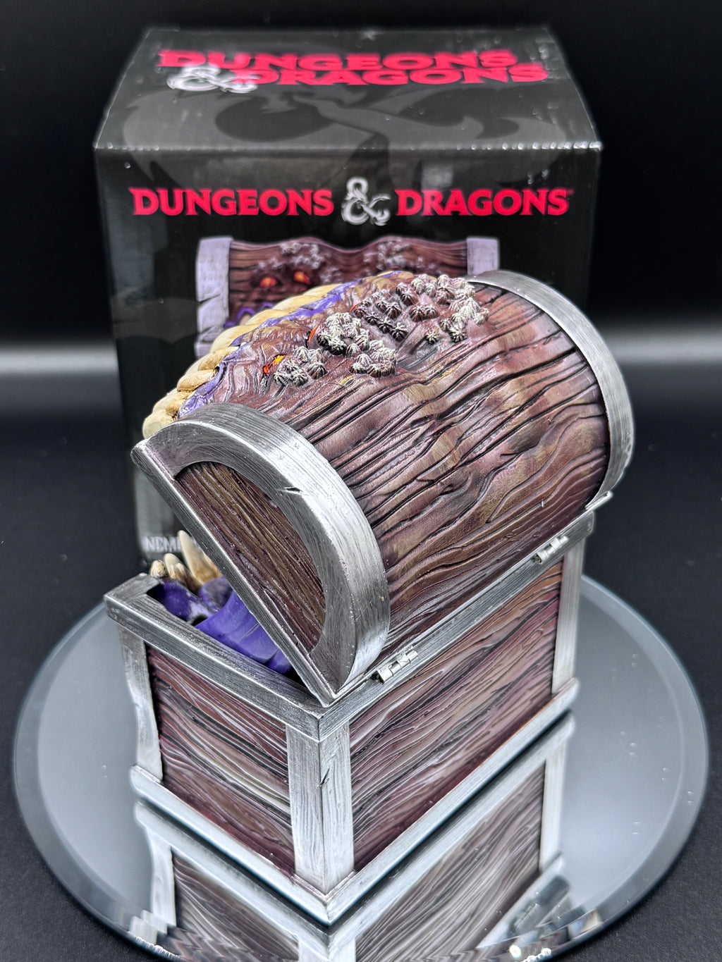 Officially Licensed Dungeons & Dragons Mimic Dice Storage Box