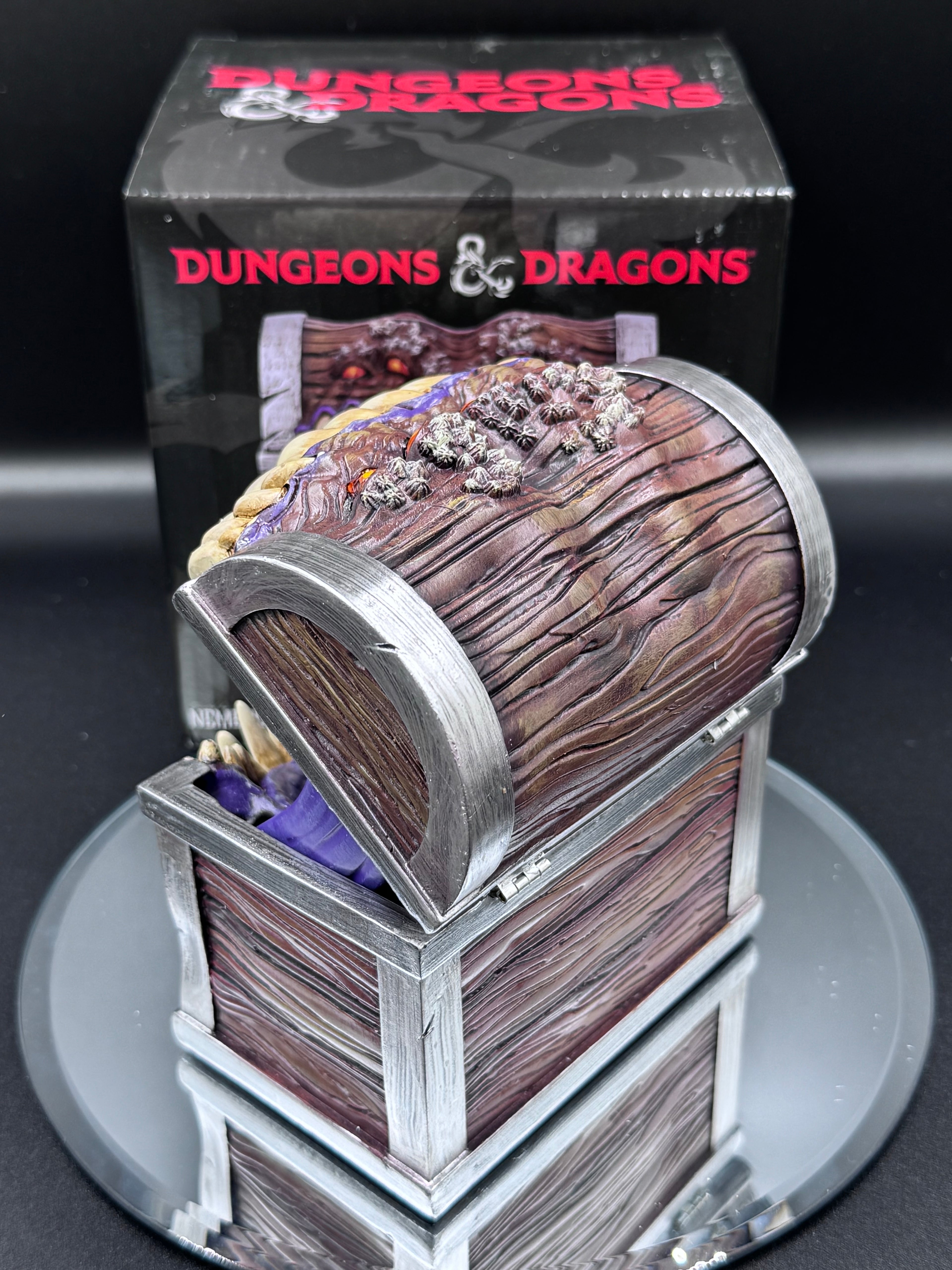 Officially Licensed Dungeons & Dragons Mimic Dice Storage Box