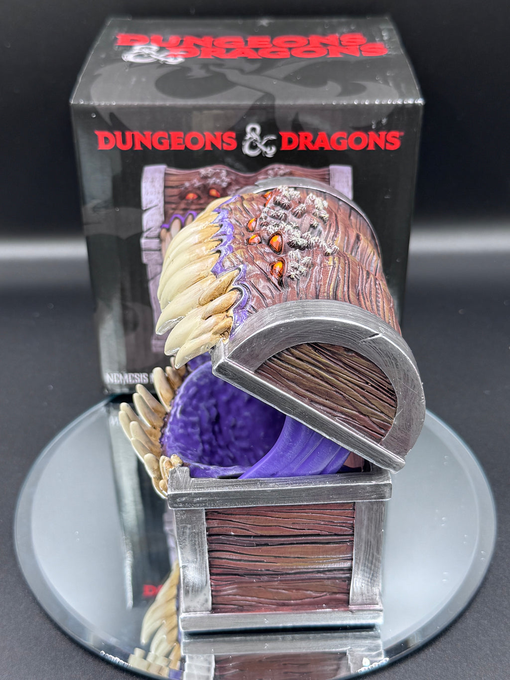 Officially Licensed Dungeons & Dragons Mimic Dice Storage Box