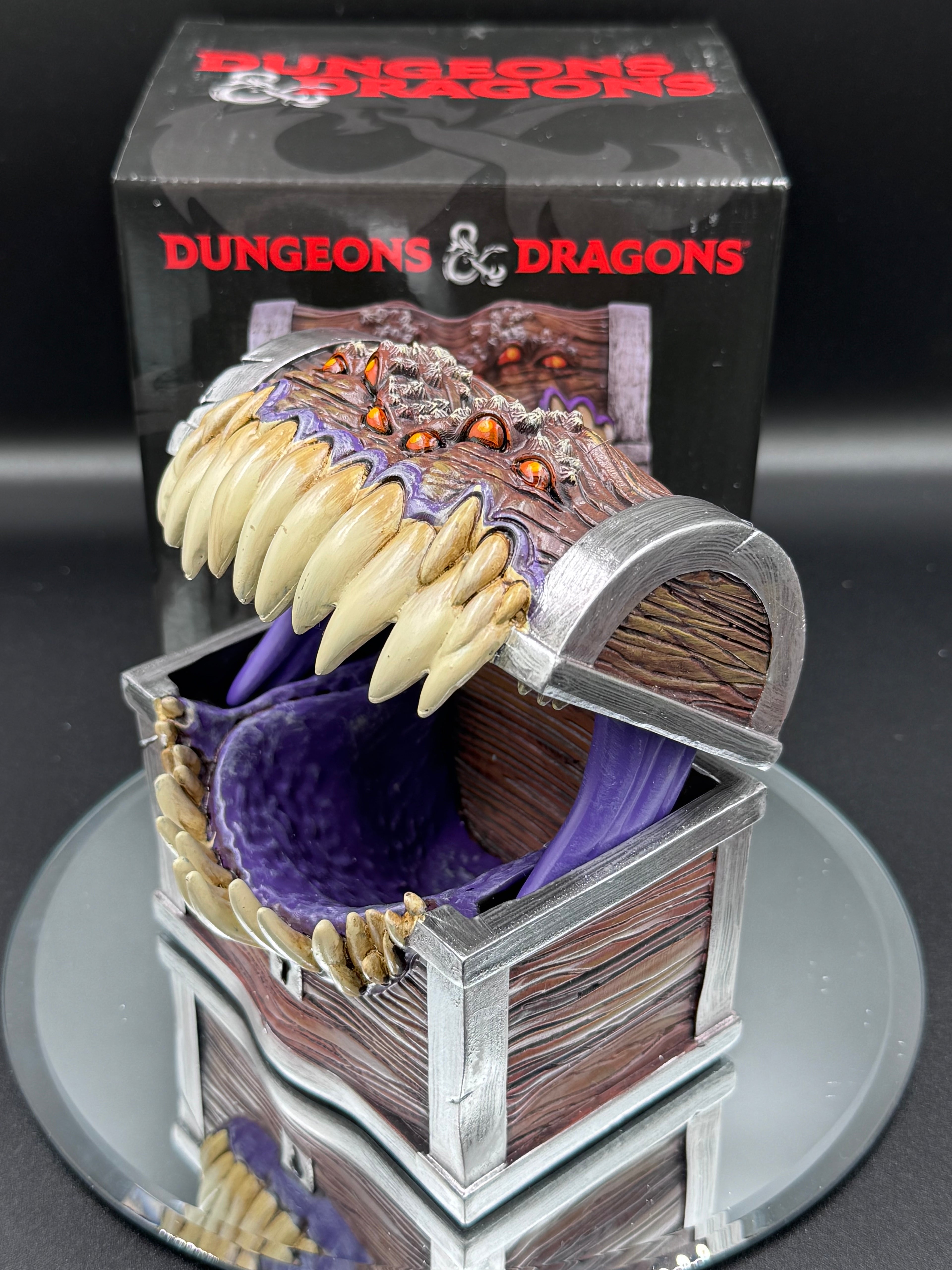 Officially Licensed Dungeons & Dragons Mimic Dice Storage Box