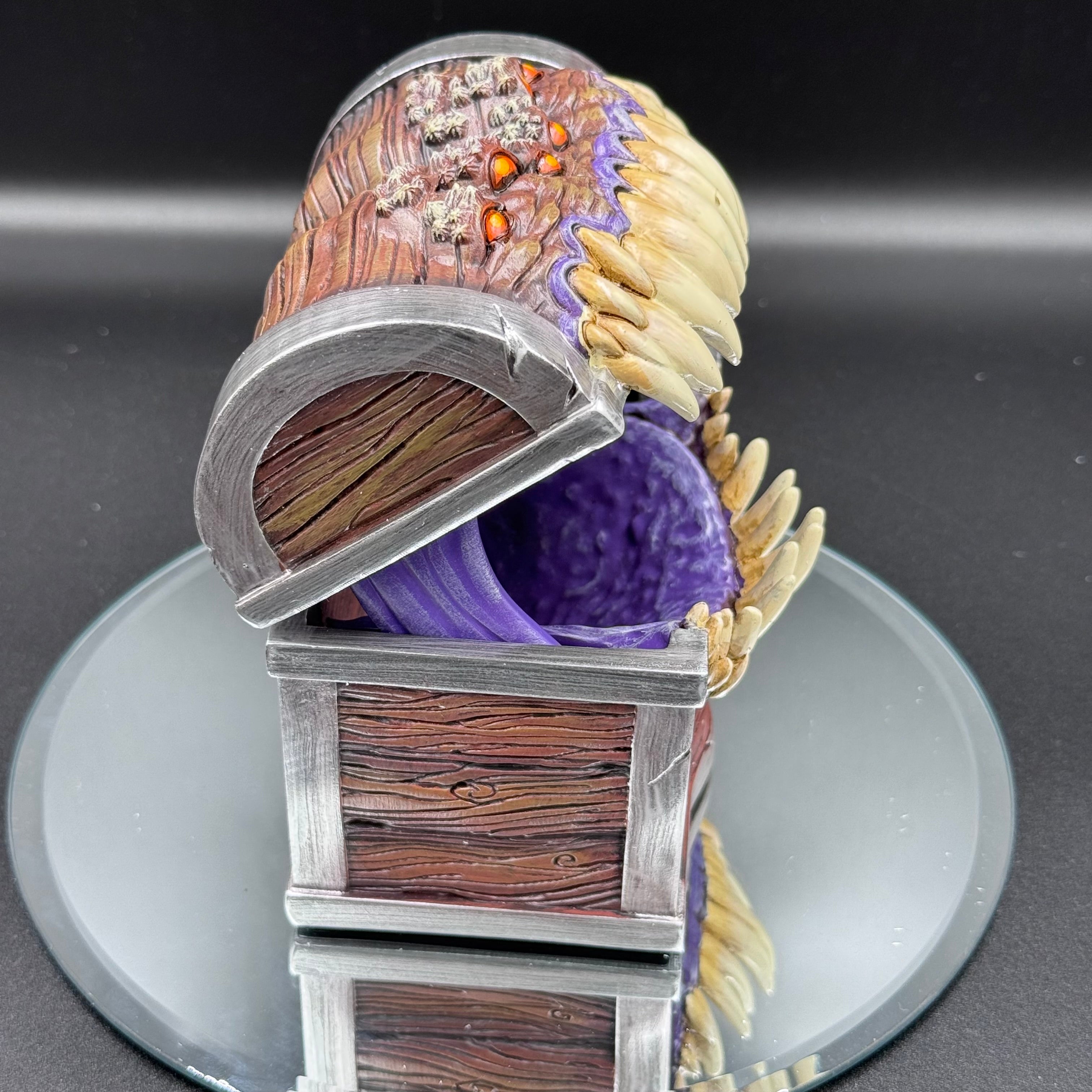 Officially Licensed Dungeons & Dragons Mimic Dice Storage Box