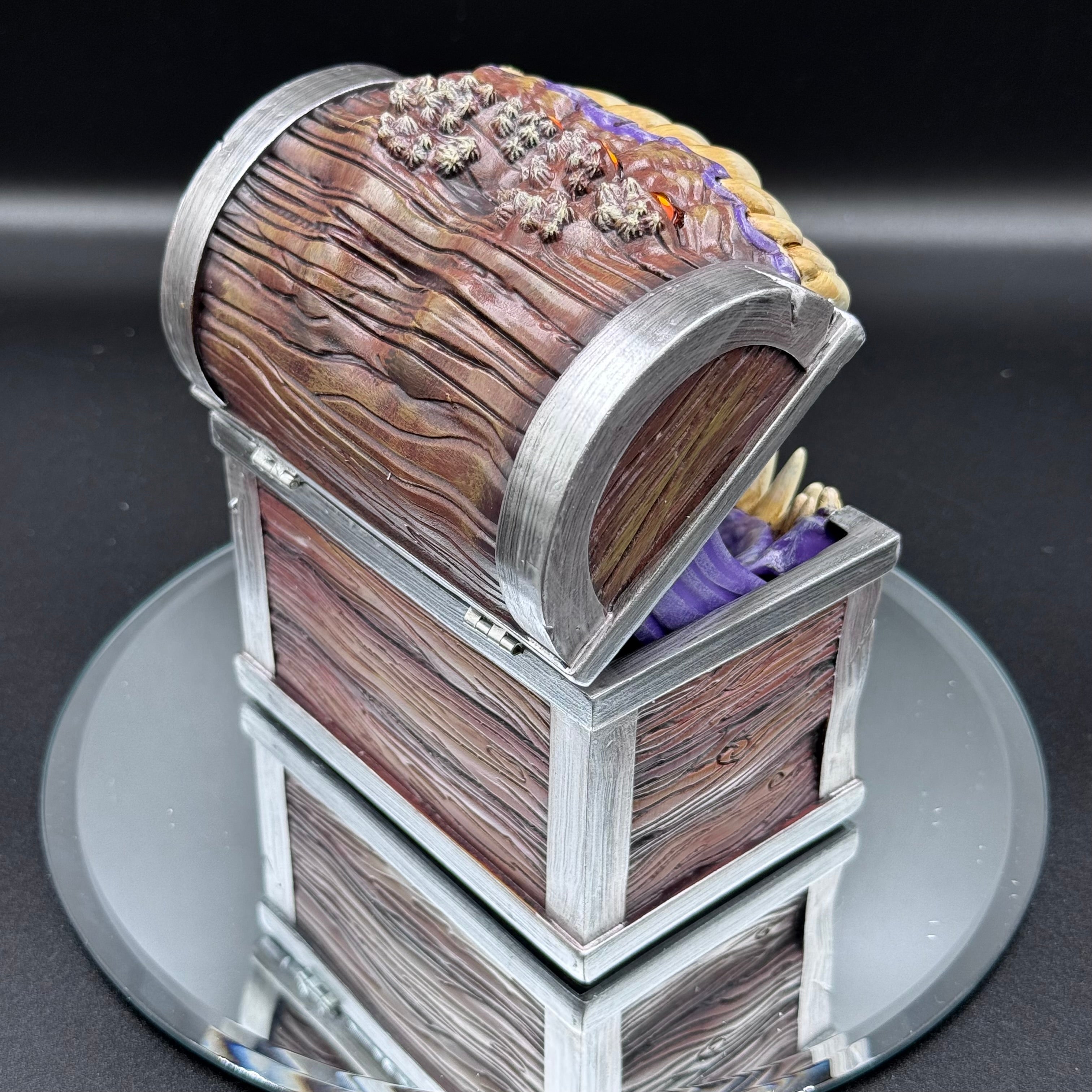 Officially Licensed Dungeons & Dragons Mimic Dice Storage Box