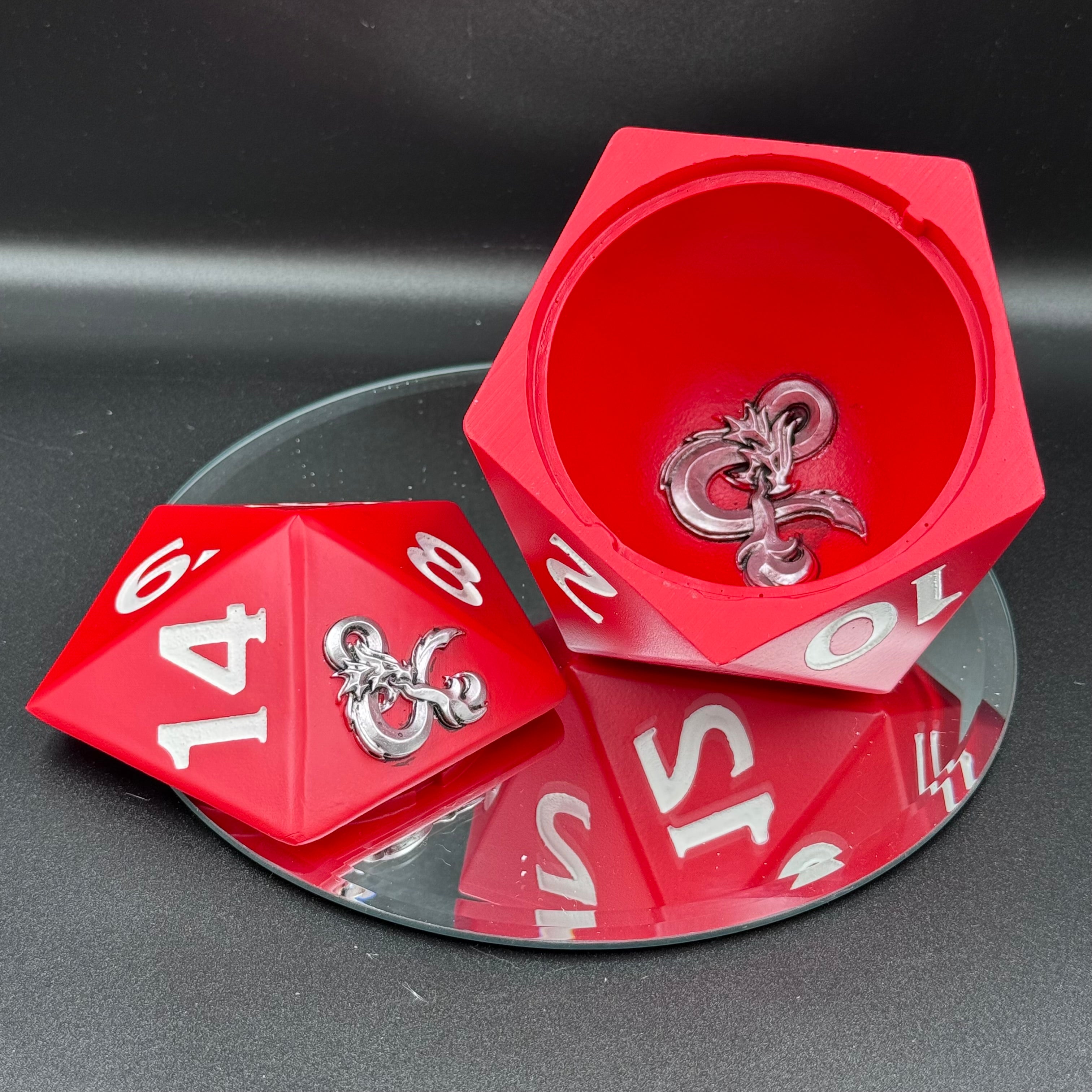 Officially Licensed Dungeons & Dragons D20 Dice Storage Box