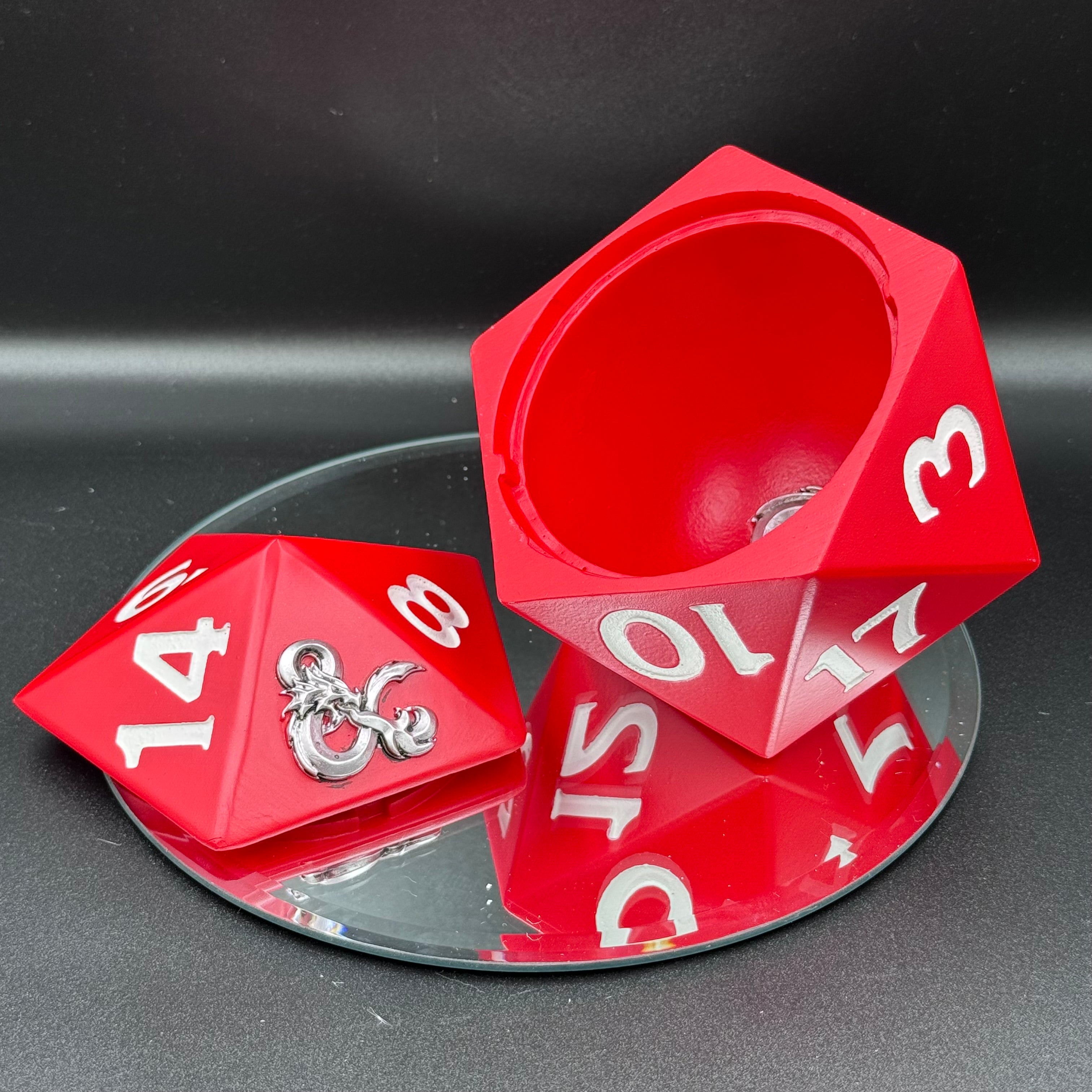 Officially Licensed Dungeons & Dragons D20 Dice Storage Box