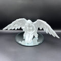 White Angels Offering Kneeling Caped Angel Figurine