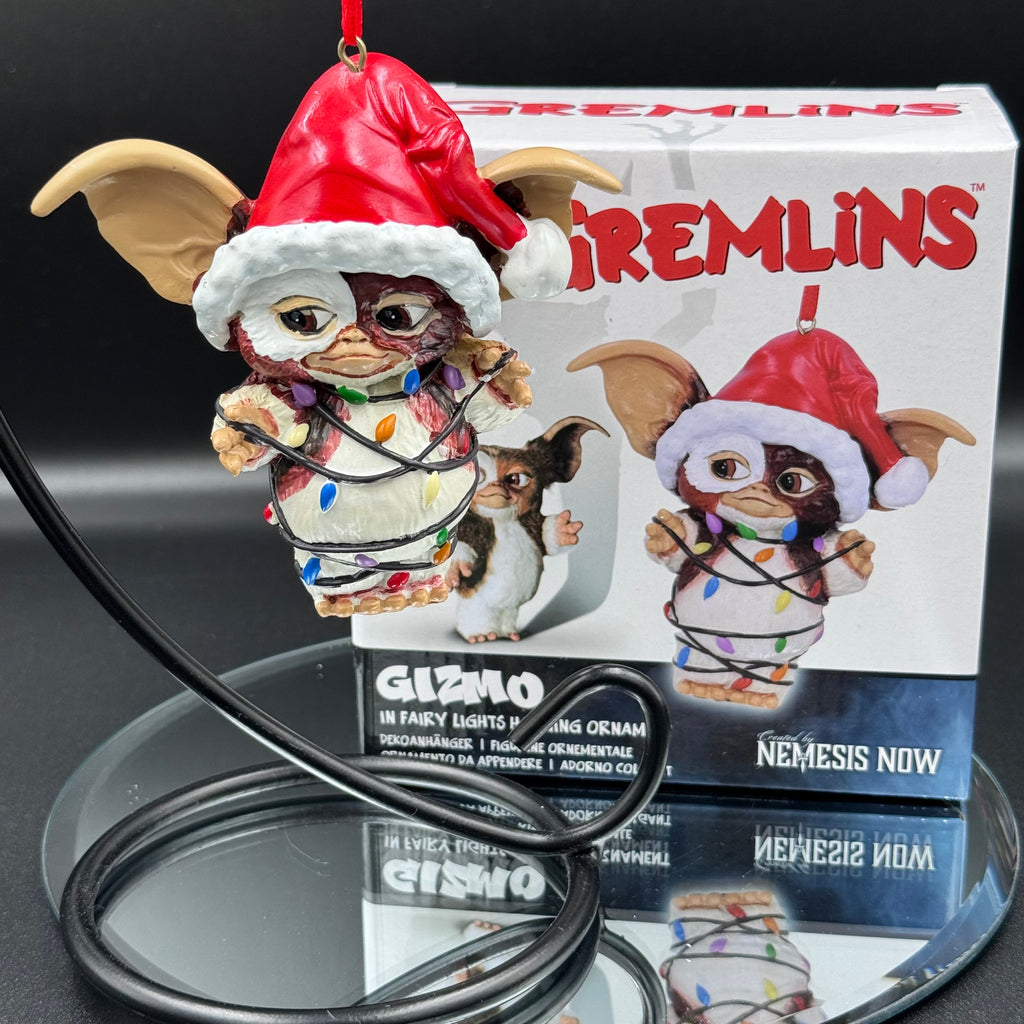 Gremlins Gizmo in Fairy Lights Hanging Festive Decorative Ornament