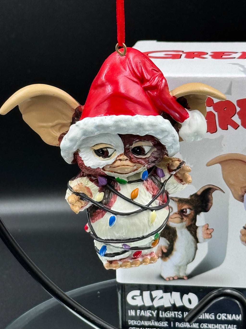 Gremlins Gizmo in Fairy Lights Hanging Festive Decorative Ornament