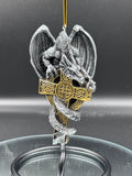Claus Dragon hanging ornament 11cm
