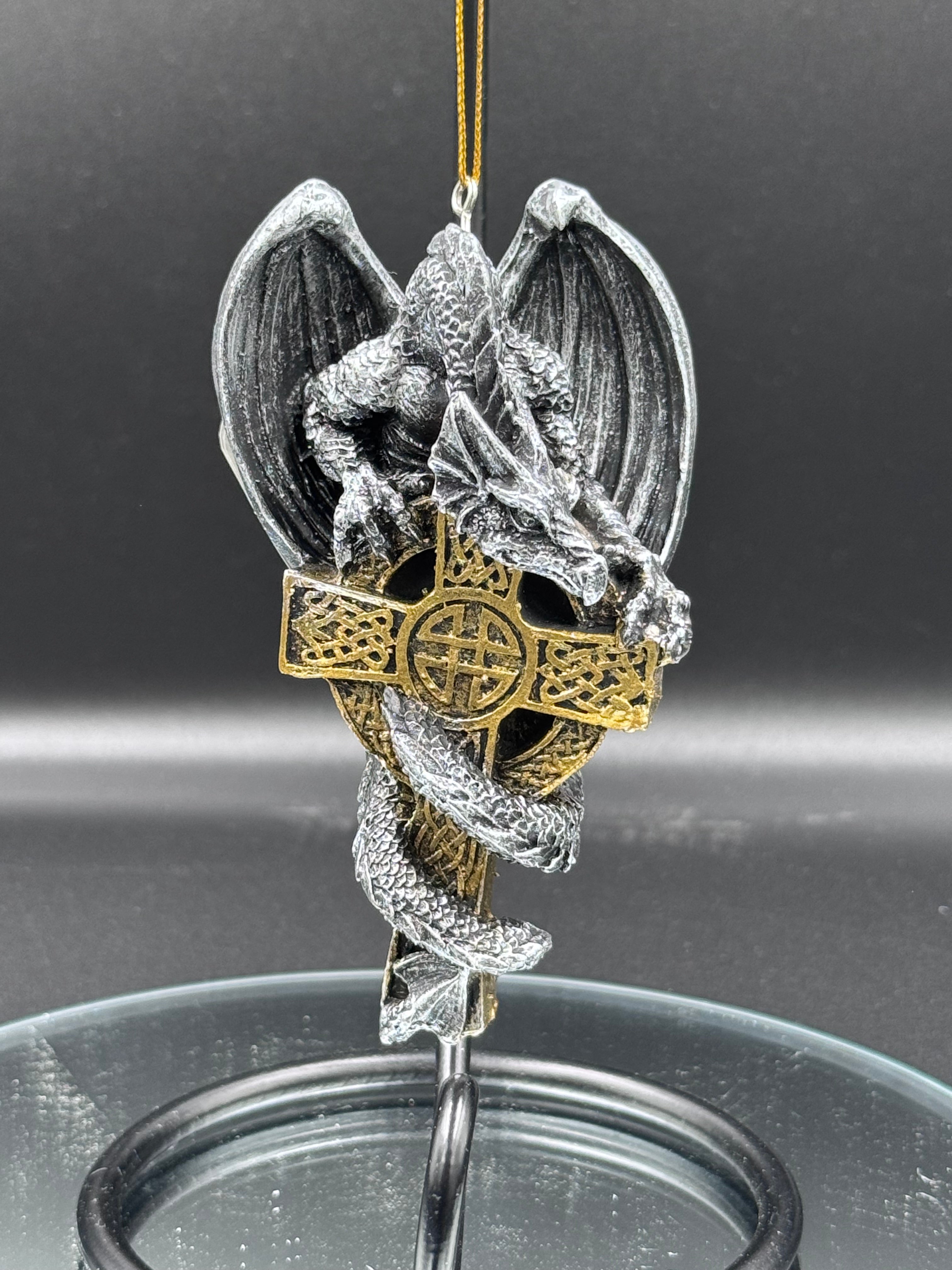 Claus Dragon hanging ornament 11cm