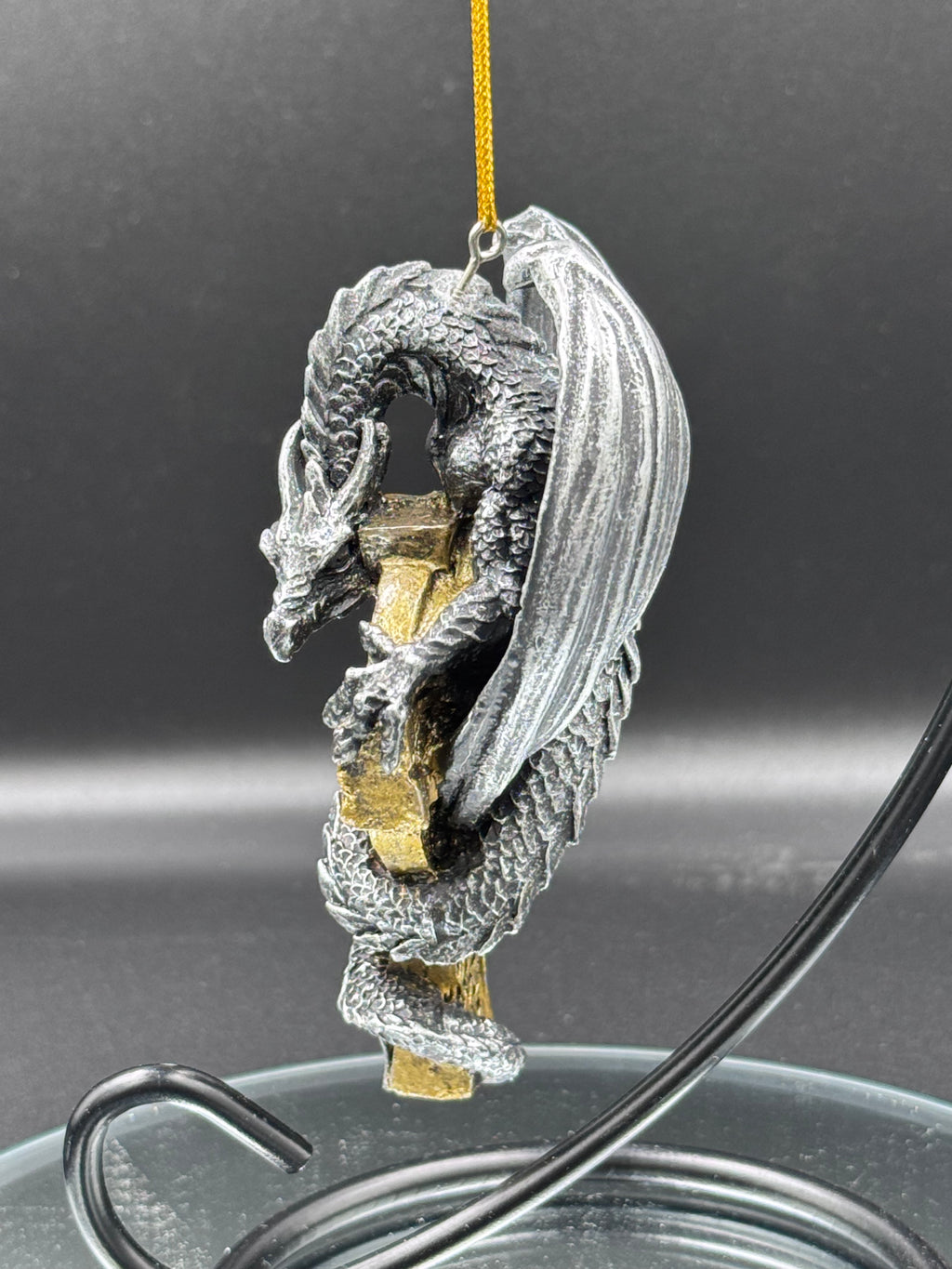 Claus Dragon hanging ornament 11cm