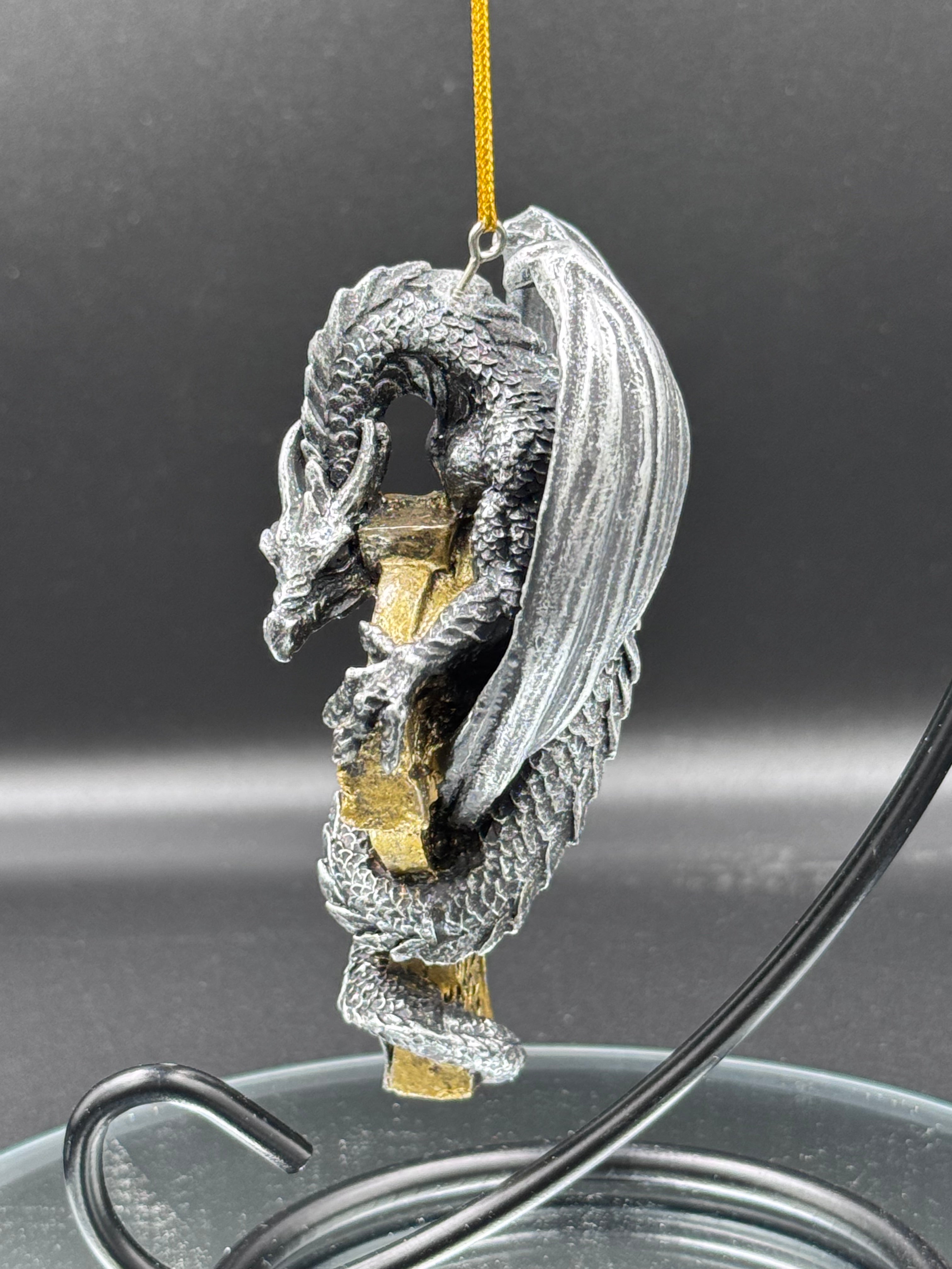 Claus Dragon hanging ornament 11cm