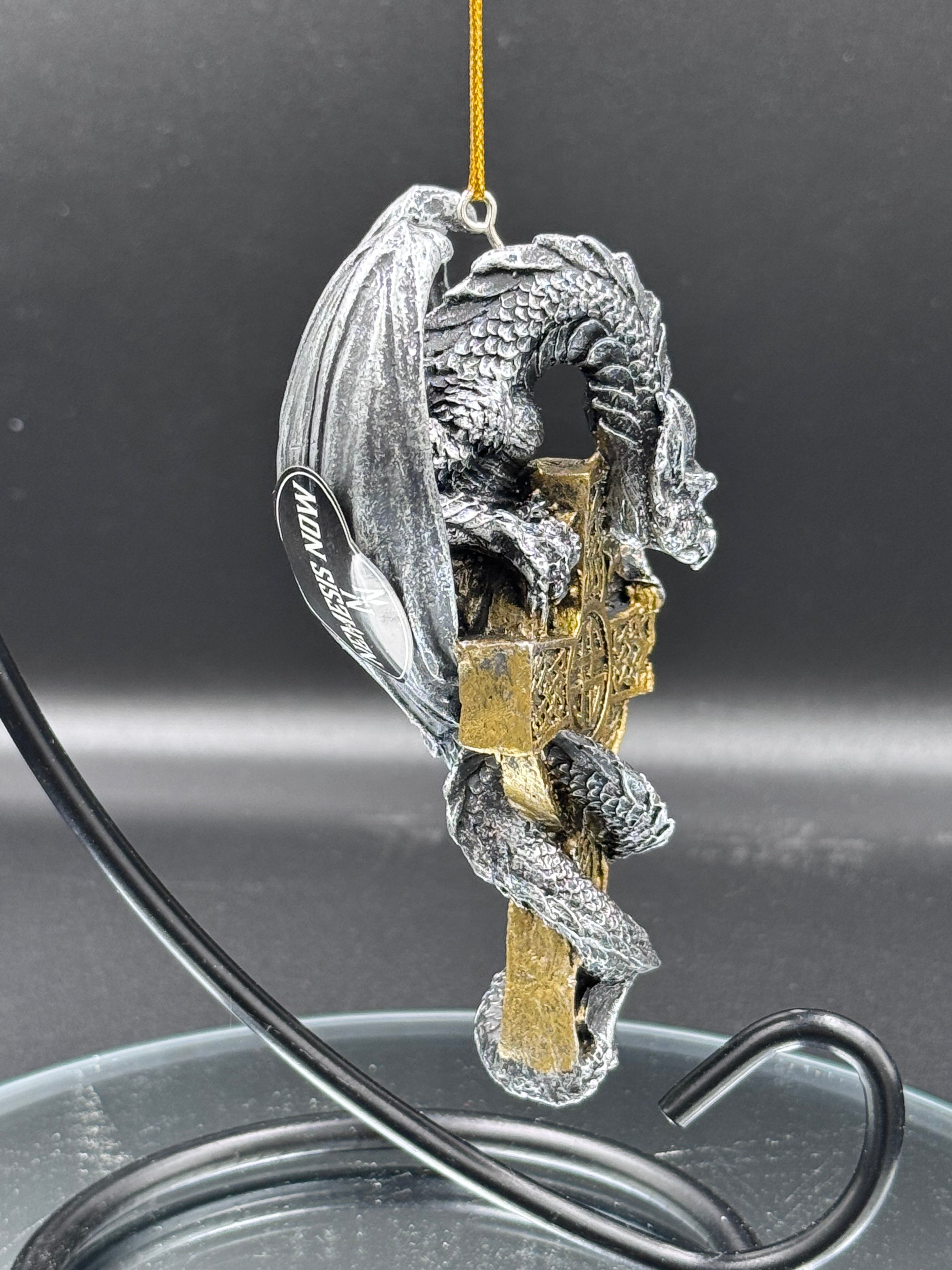 Claus Dragon hanging ornament 11cm