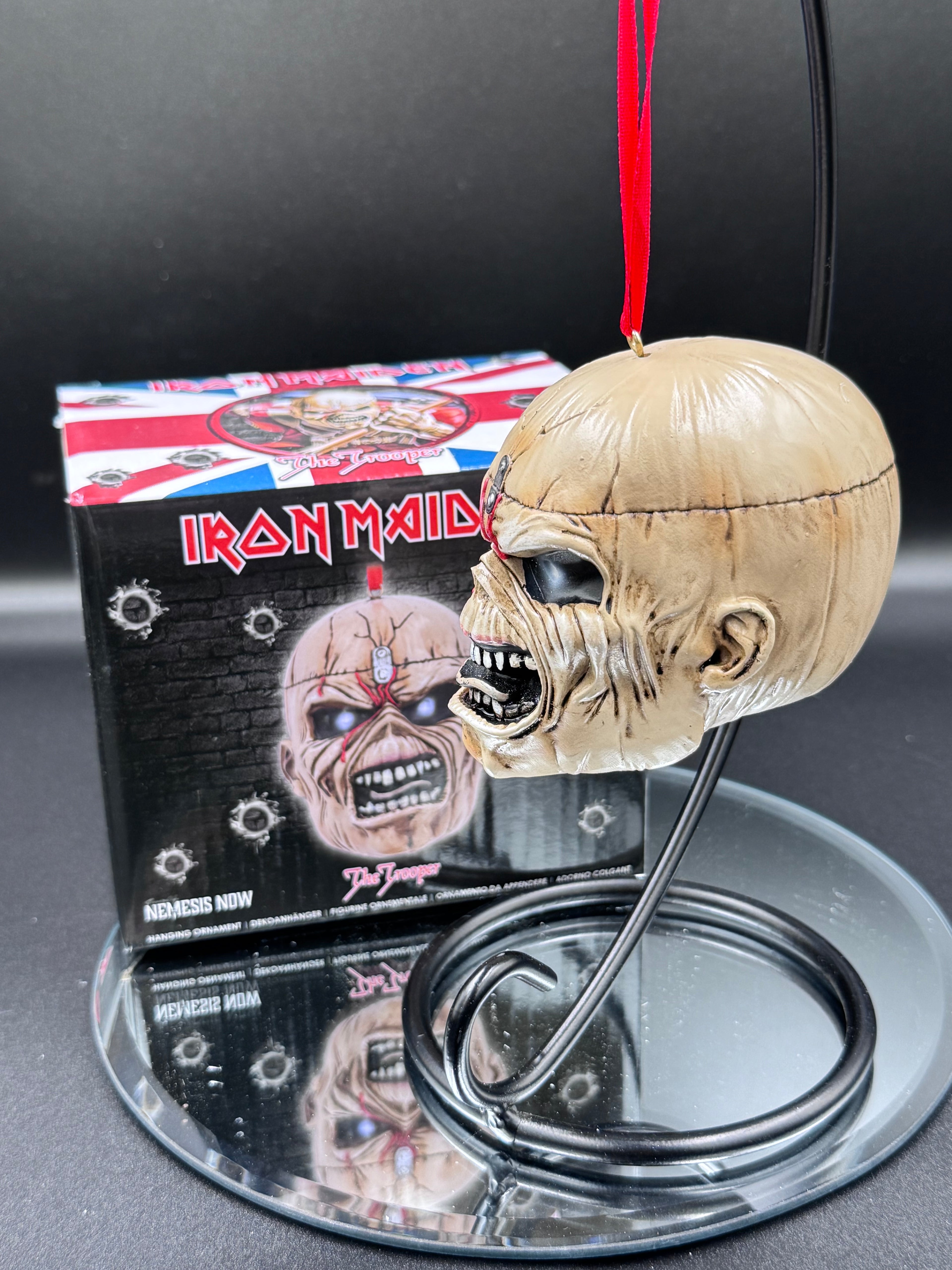 Officially Licensed Iron Maiden Trooper Eddie Hanging Ornament