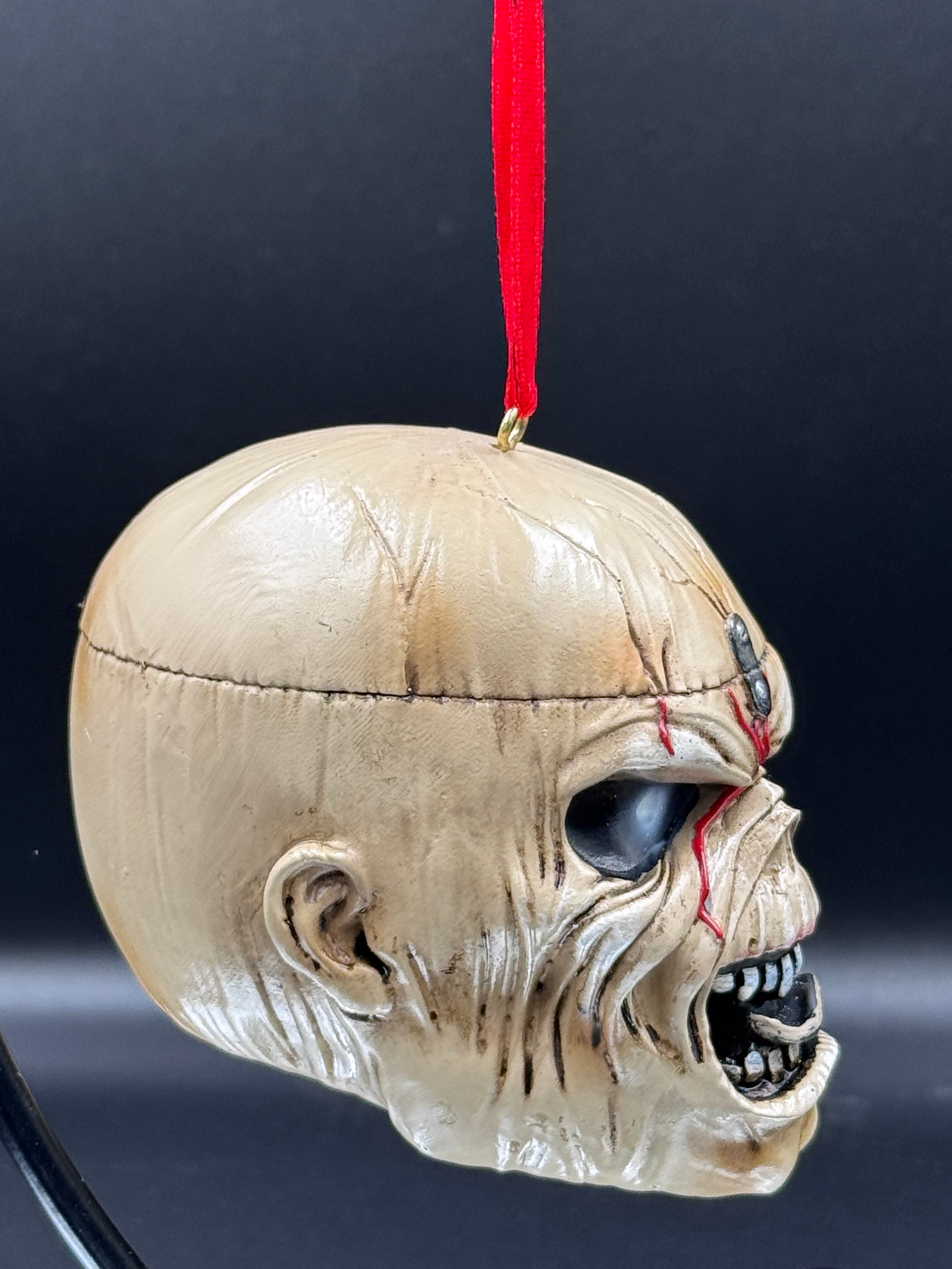 Officially Licensed Iron Maiden Trooper Eddie Hanging Ornament
