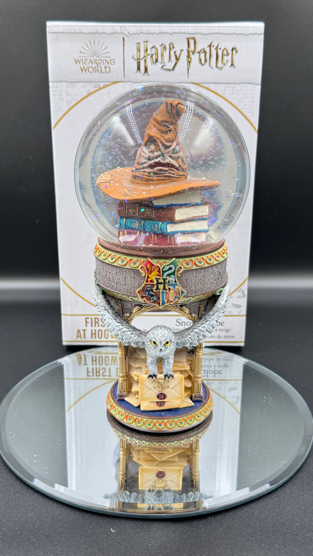 Officially Licensed Harry Potter First Day at Hogwarts Snow Globe