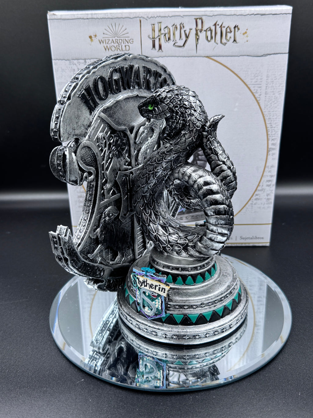 Officially Licensed Harry Potter Slytherin Bookend 20cm