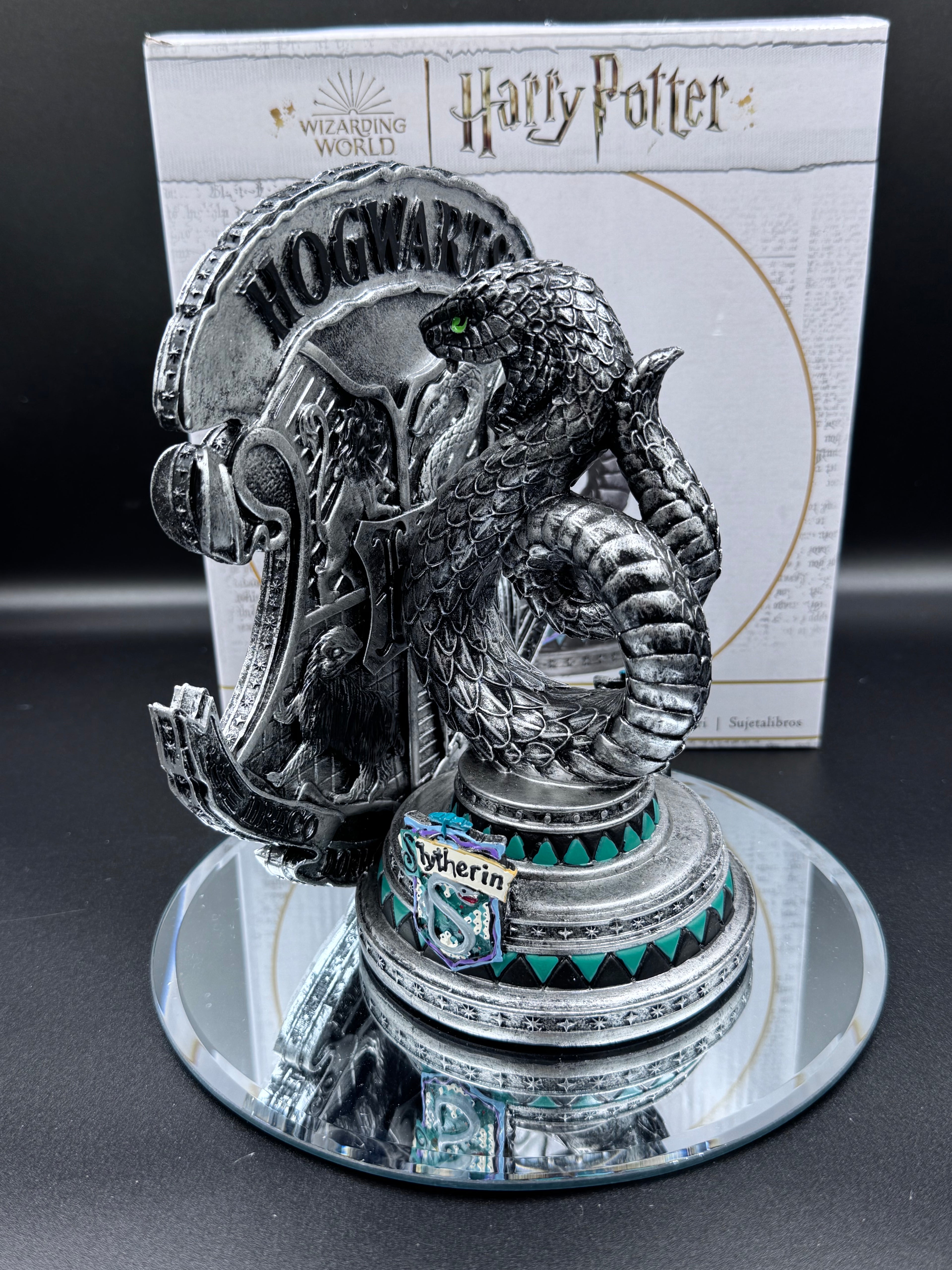 Officially Licensed Harry Potter Slytherin Bookend 20cm