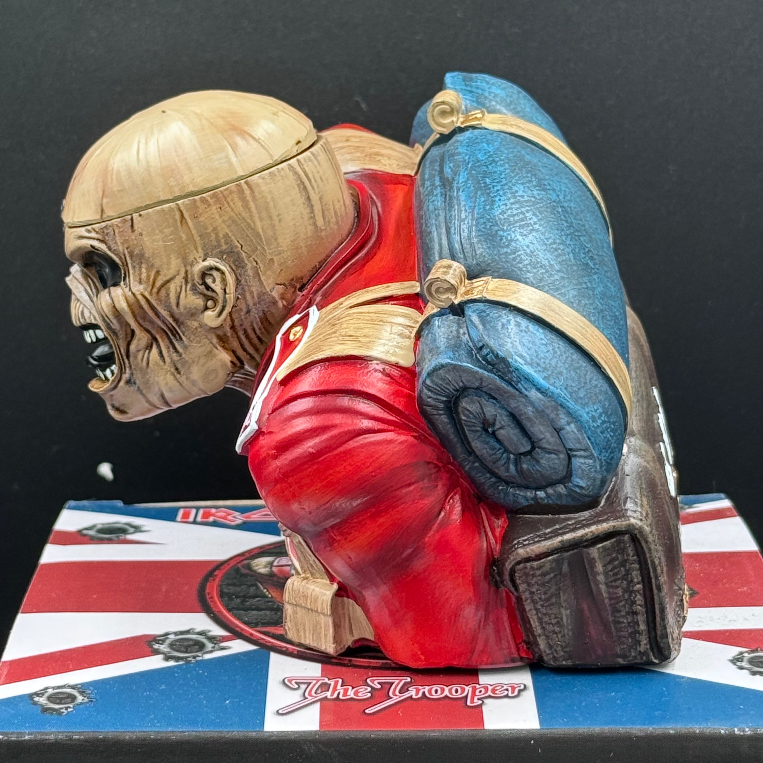 Iron Maiden The Trooper Bust Box (Small) 12cm