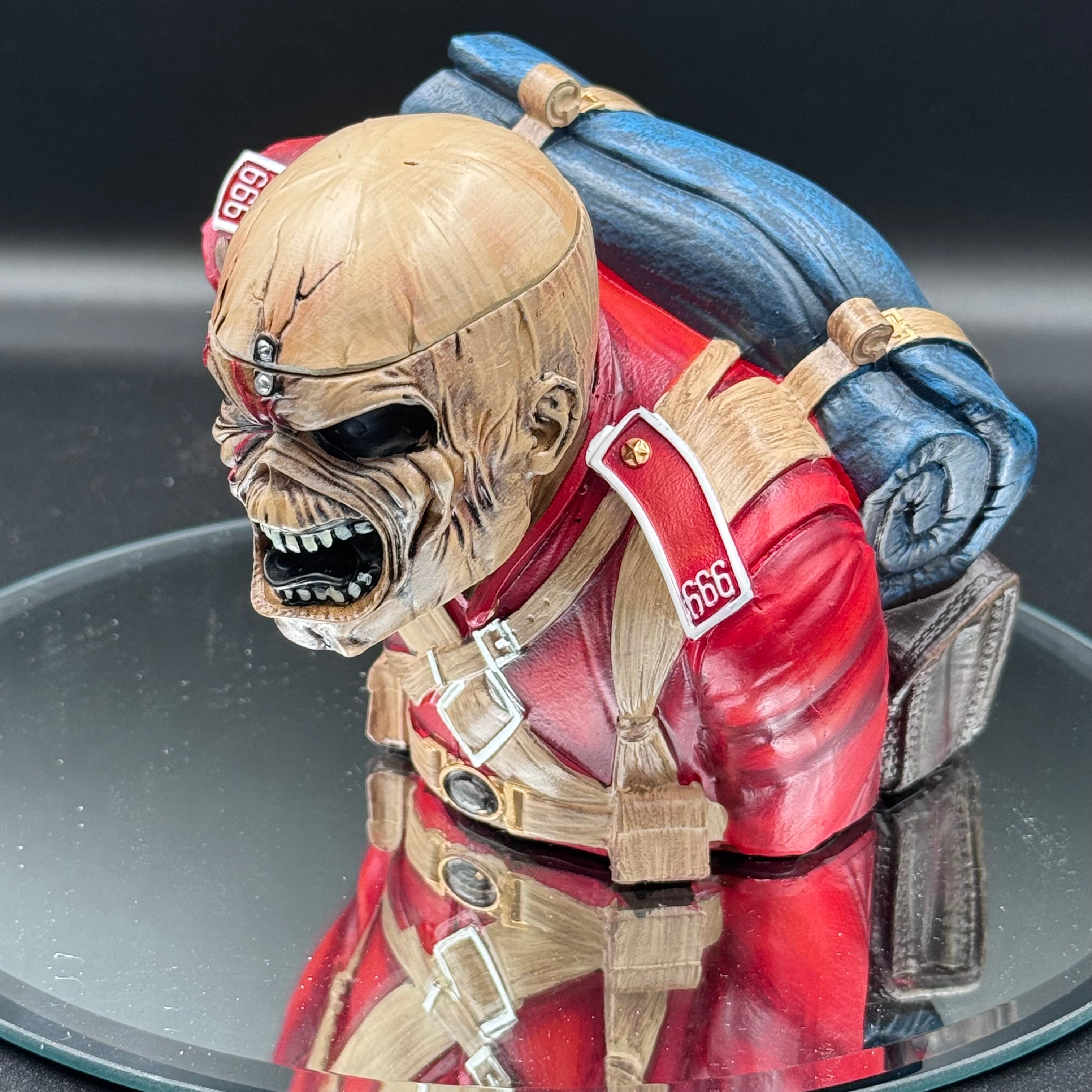 Iron Maiden The Trooper Bust Box (Small) 12cm