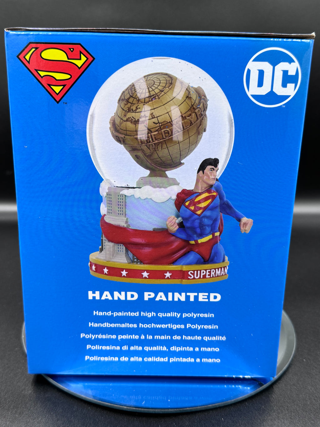 DC The Daily Planet Superman Hero Snow Globe