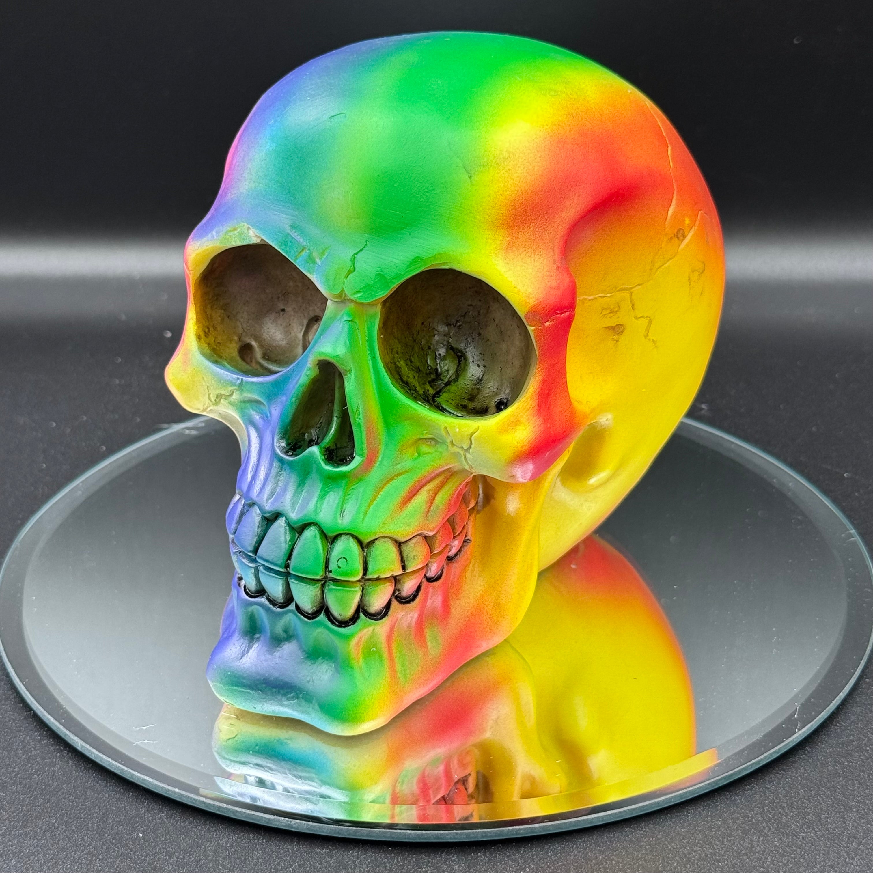 Skull Rainbow Colours