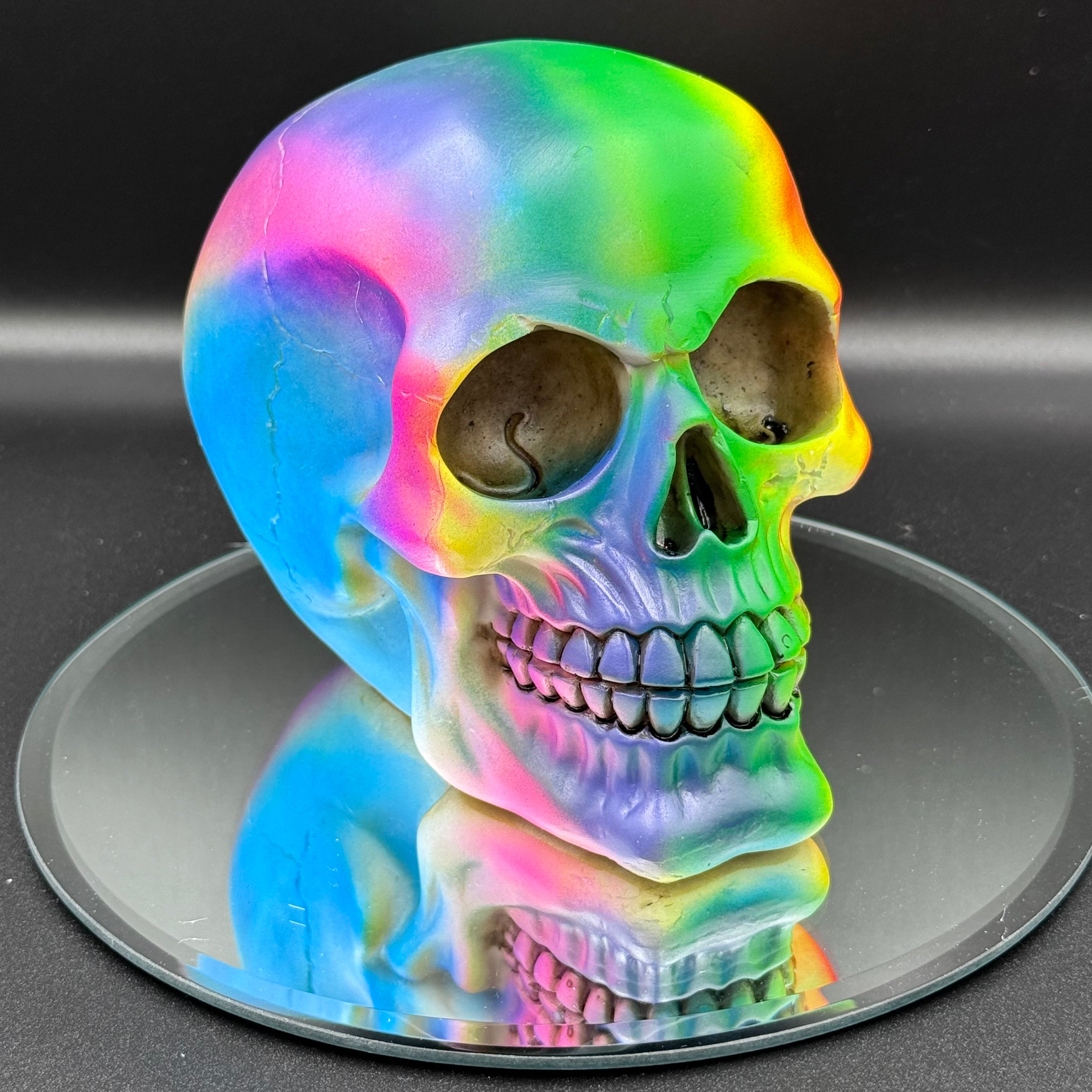 Skull Rainbow Colours