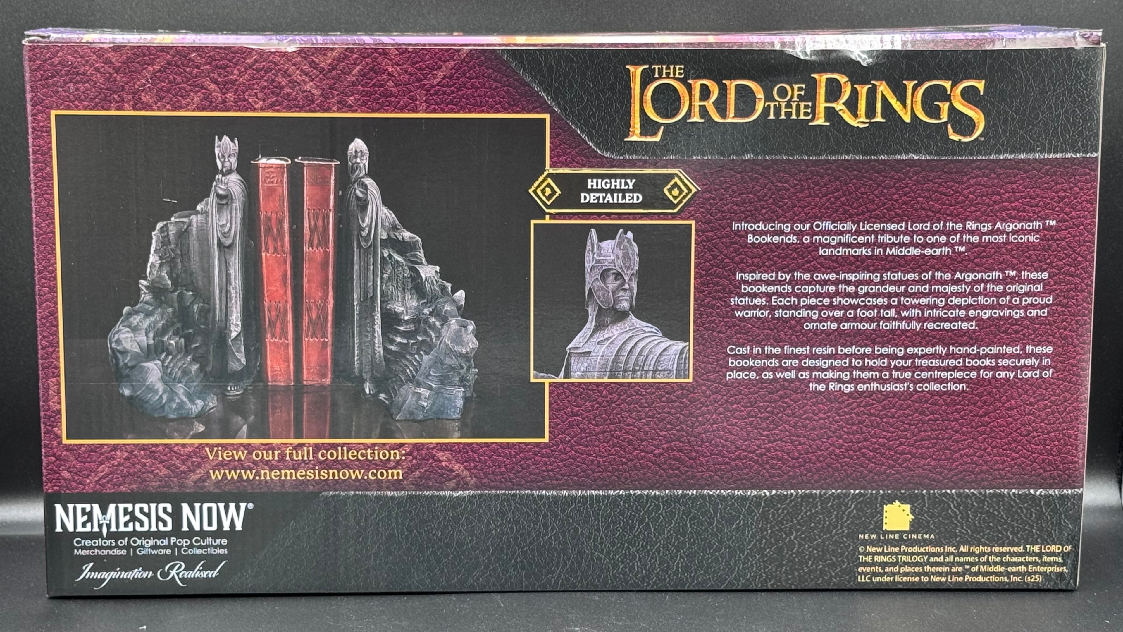 Lord of the Rings Gates of Argonath Bookends 19cm