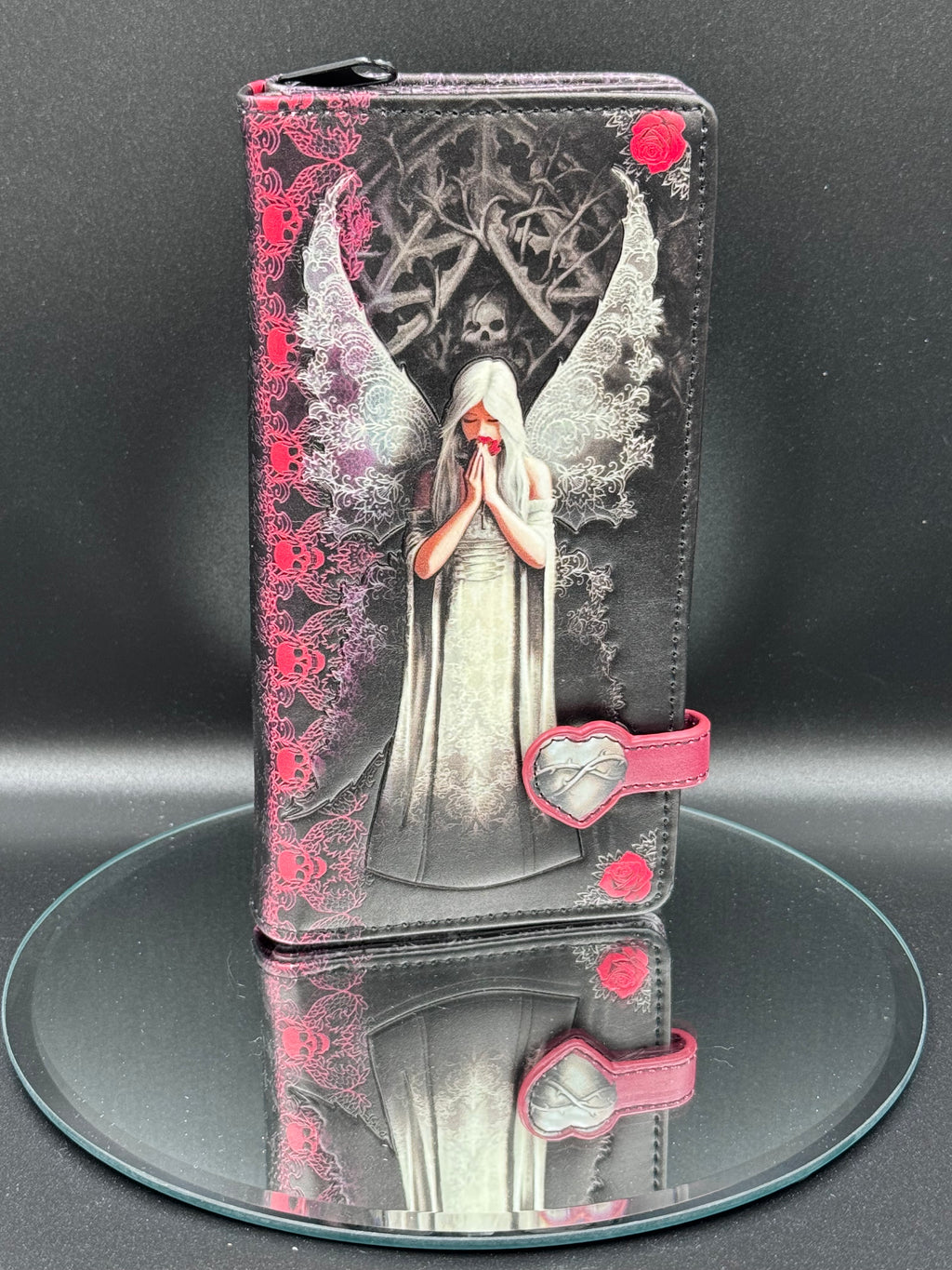 Anne Stokes Only Love Remains Gothic Angel Embossed Purse